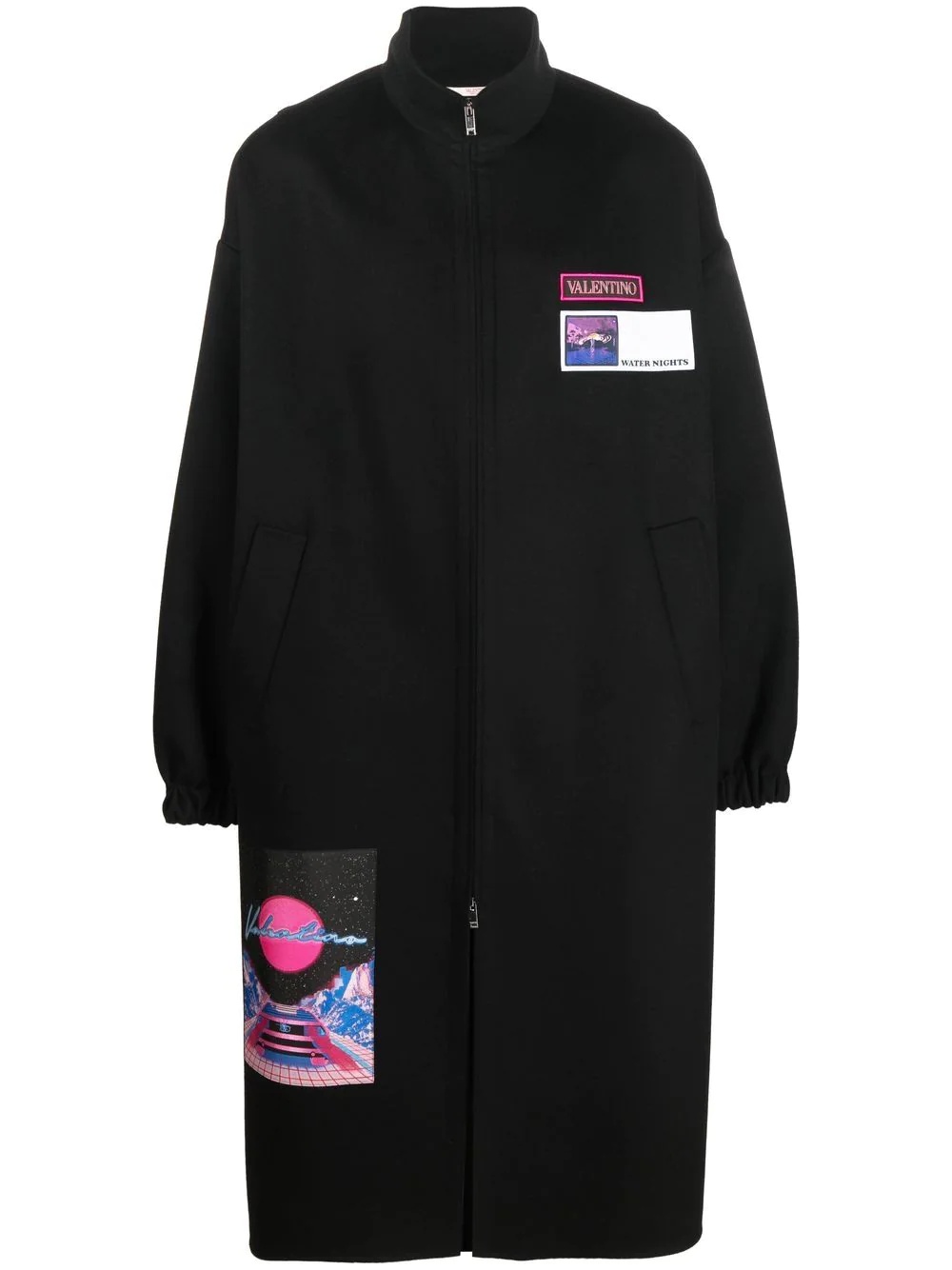 Water Nights midi coat - 1