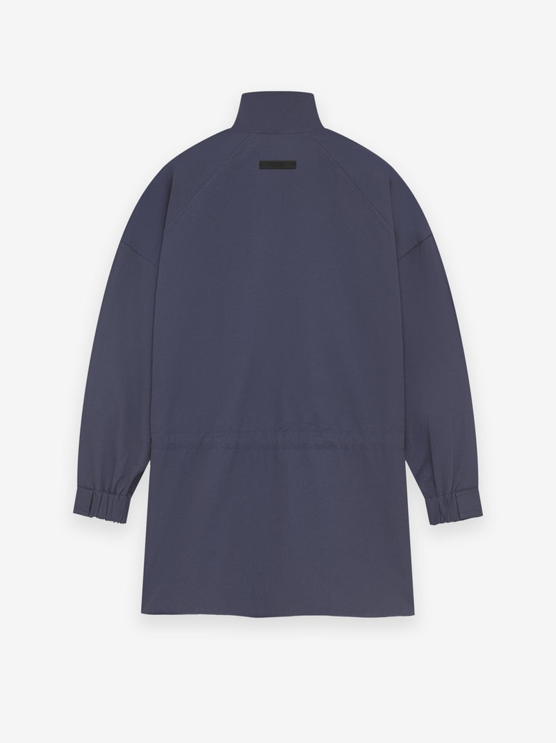 ESSENTIALS Military Nylon Mockneck Anorak outlook