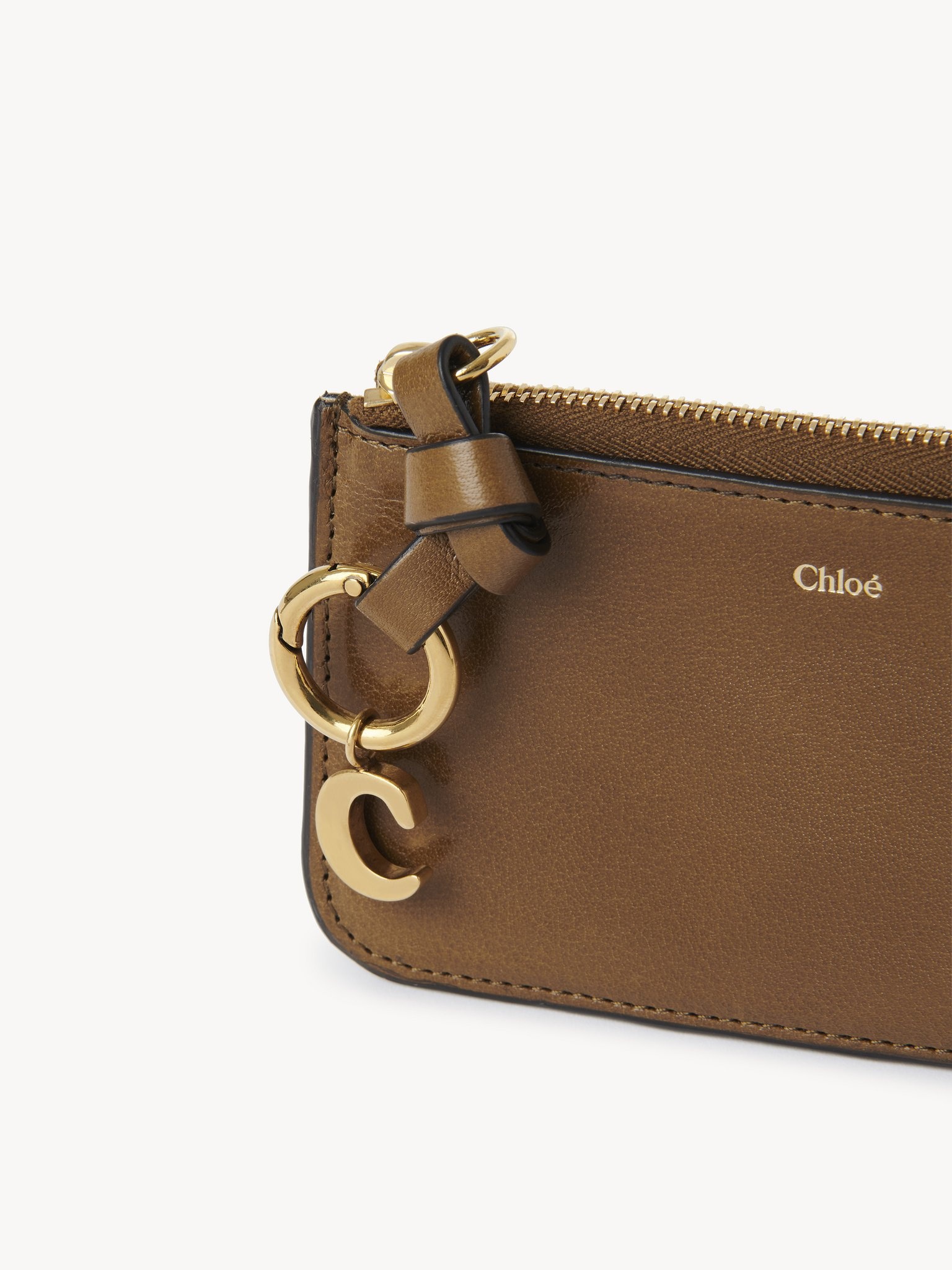 ALPHABET PURSE IN SHINY LEATHER - 5