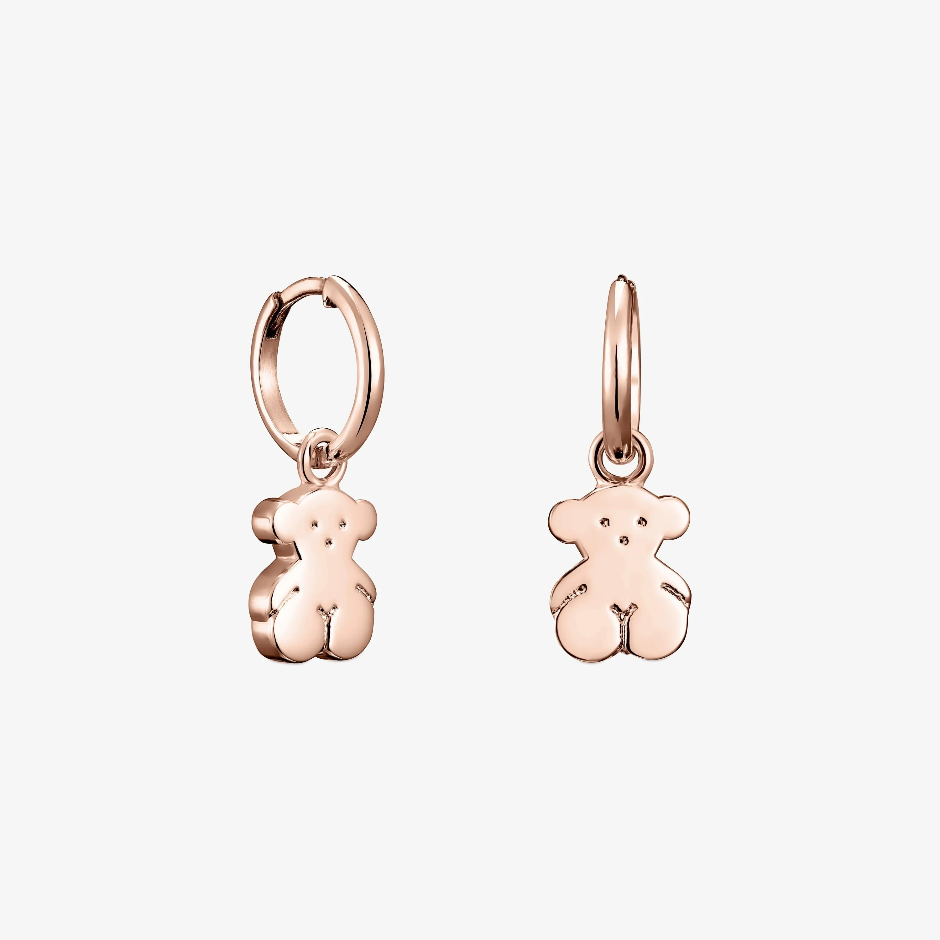 Rose 18K gold vermeil Sweet Dolls Earrings - 1