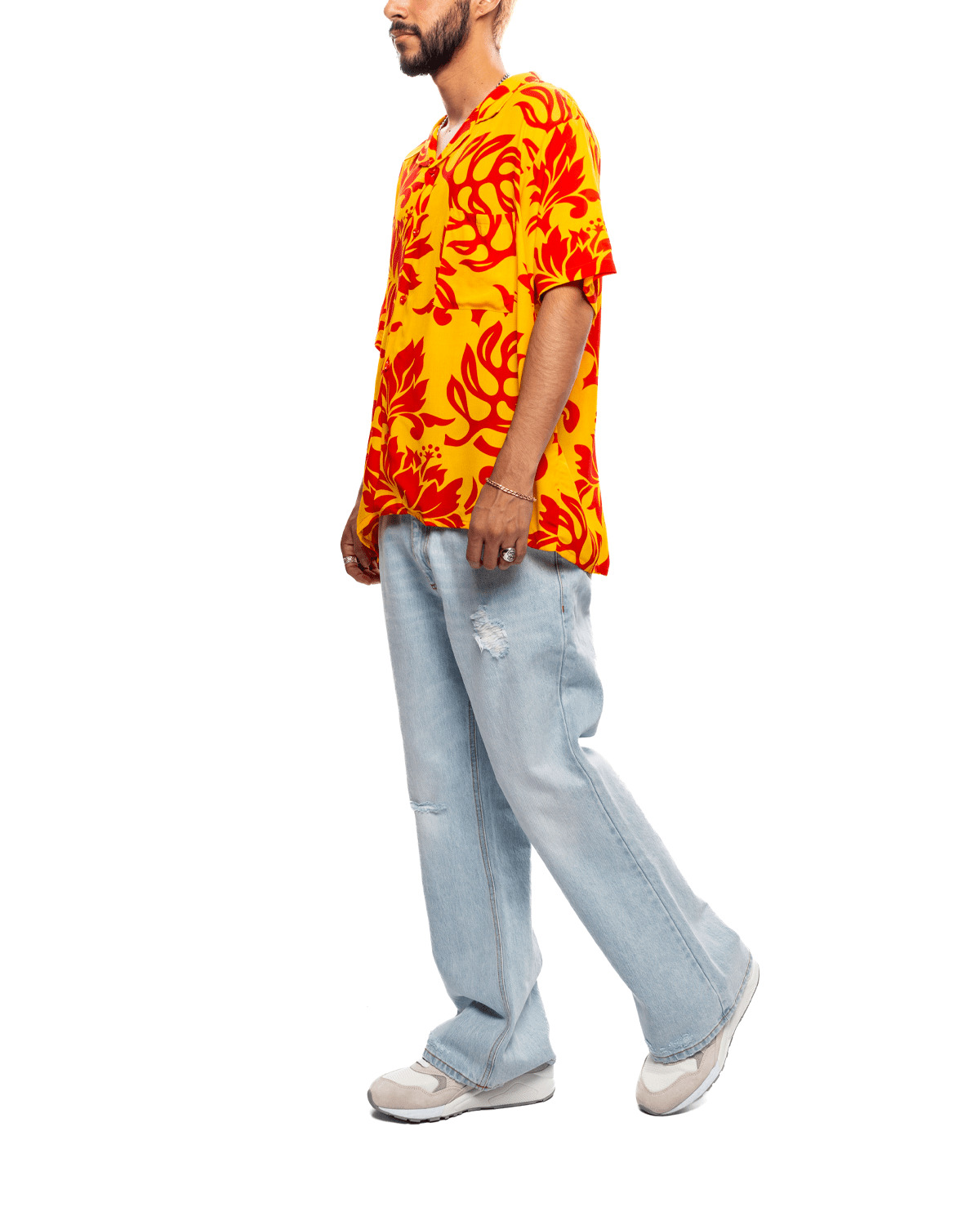 Tropical Flowers SS Shirt - 2