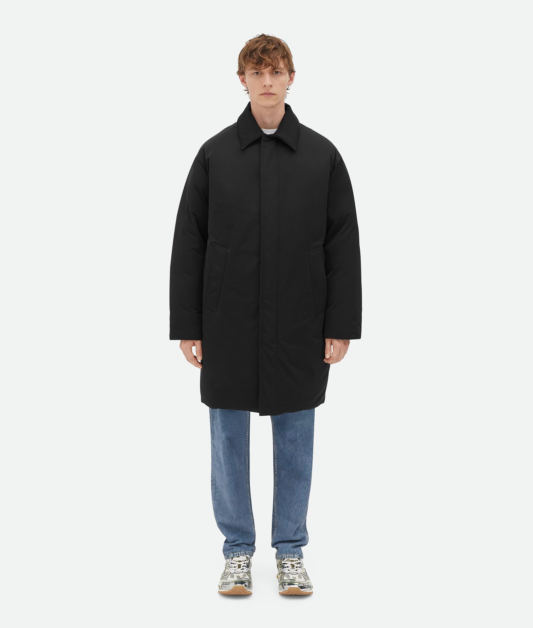 Bottega Veneta Tech Nylon Puffer Jacket | REVERSIBLE