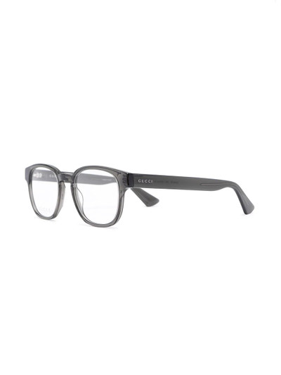 GUCCI round-frame glasses outlook