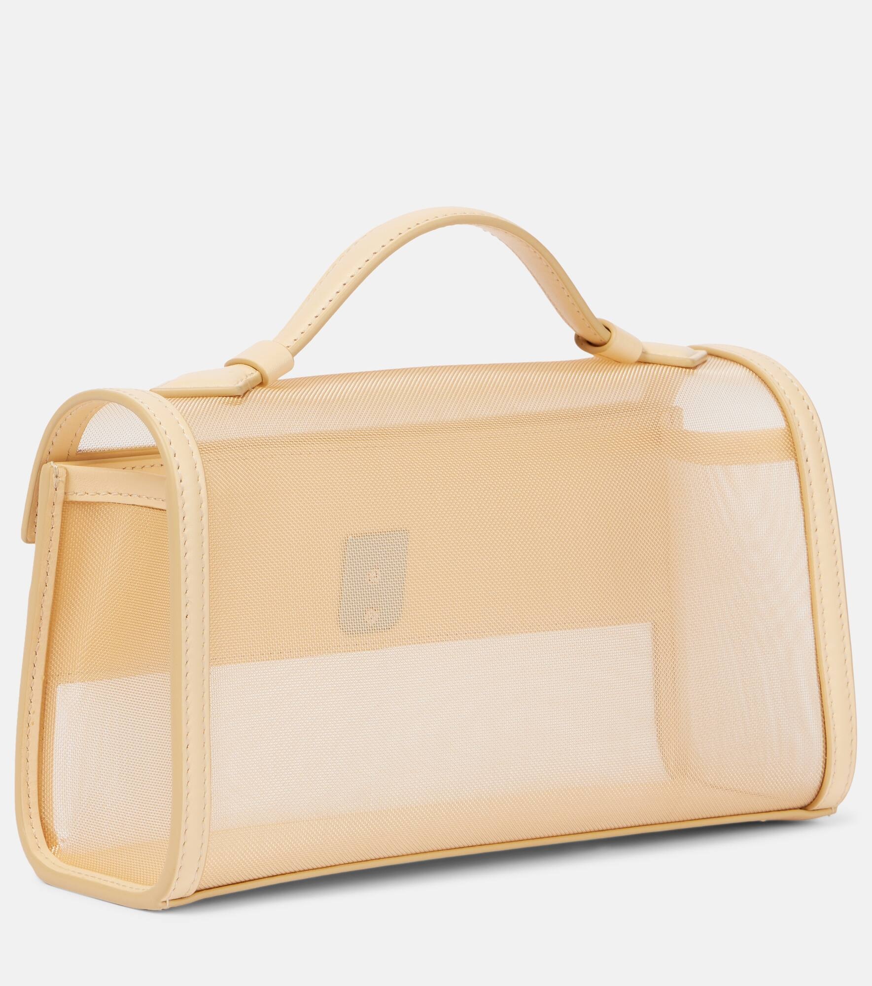 Symmetry Pochette leather-trimmed tote bag - 4