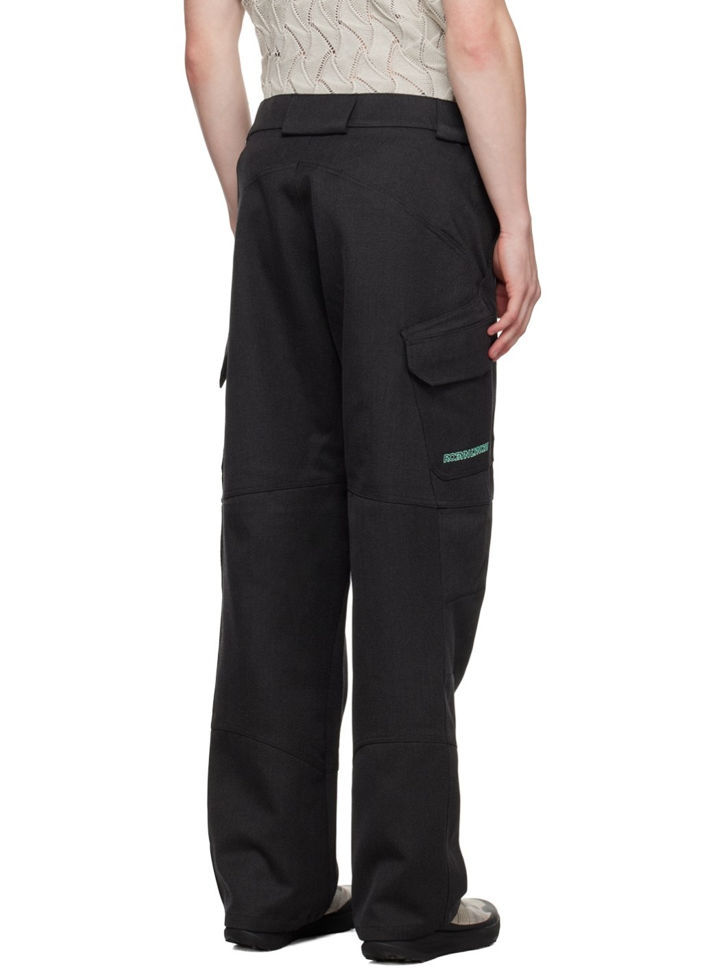 Gray Deadstock Cargo Pants - 3
