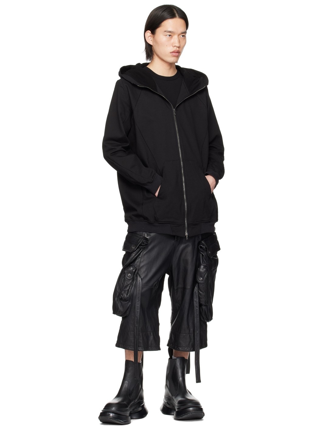 Julius Black Blaze Hoodie | REVERSIBLE Julius Black Blaze Hoodie | REVERSIBLE