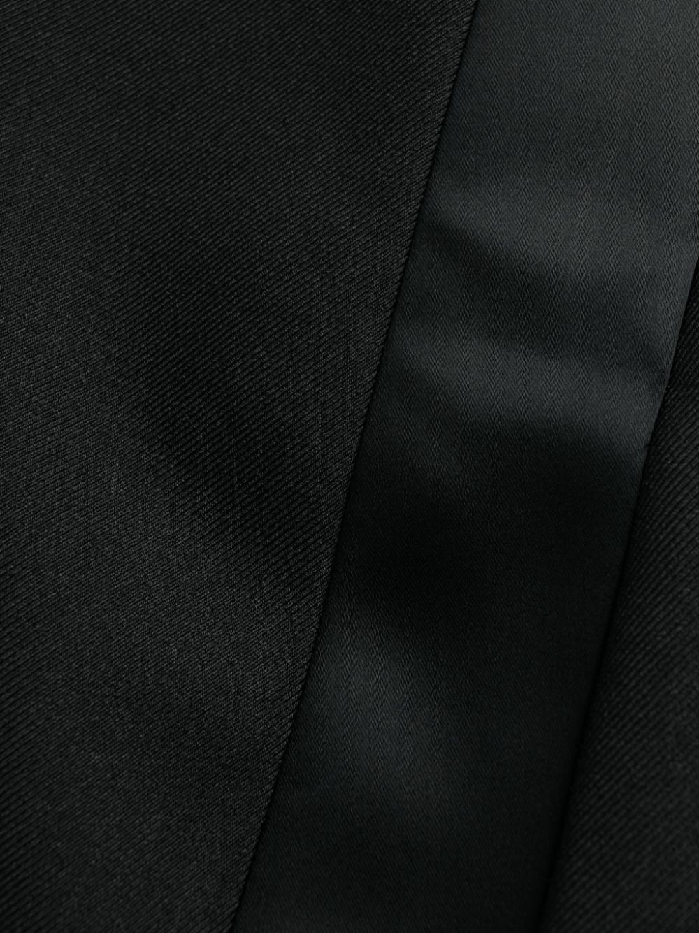 split-hem tailored trousers - 7