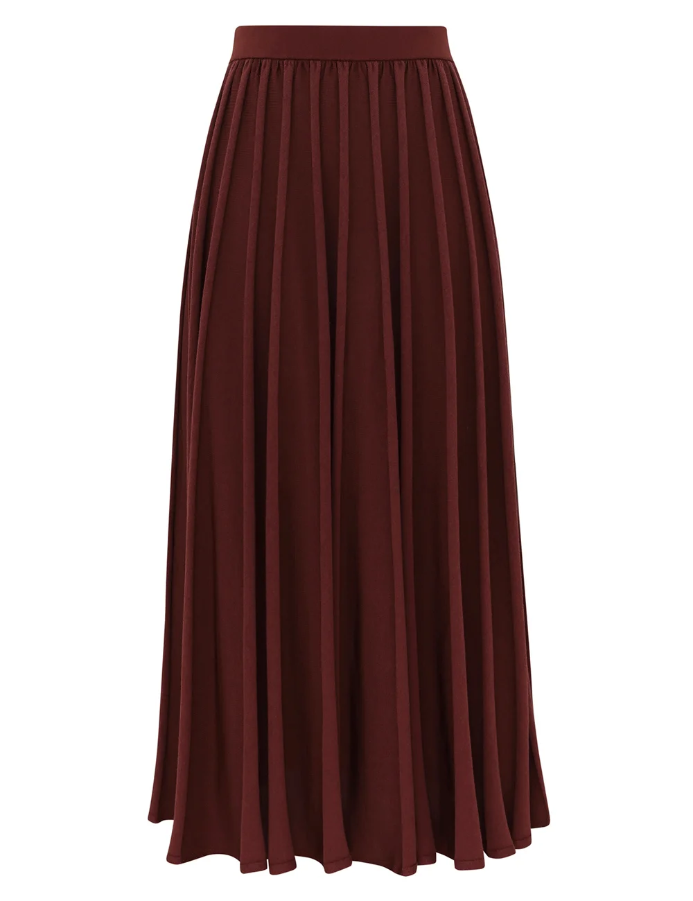 CLASH STRIPE CIRCLE SKIRT - 1