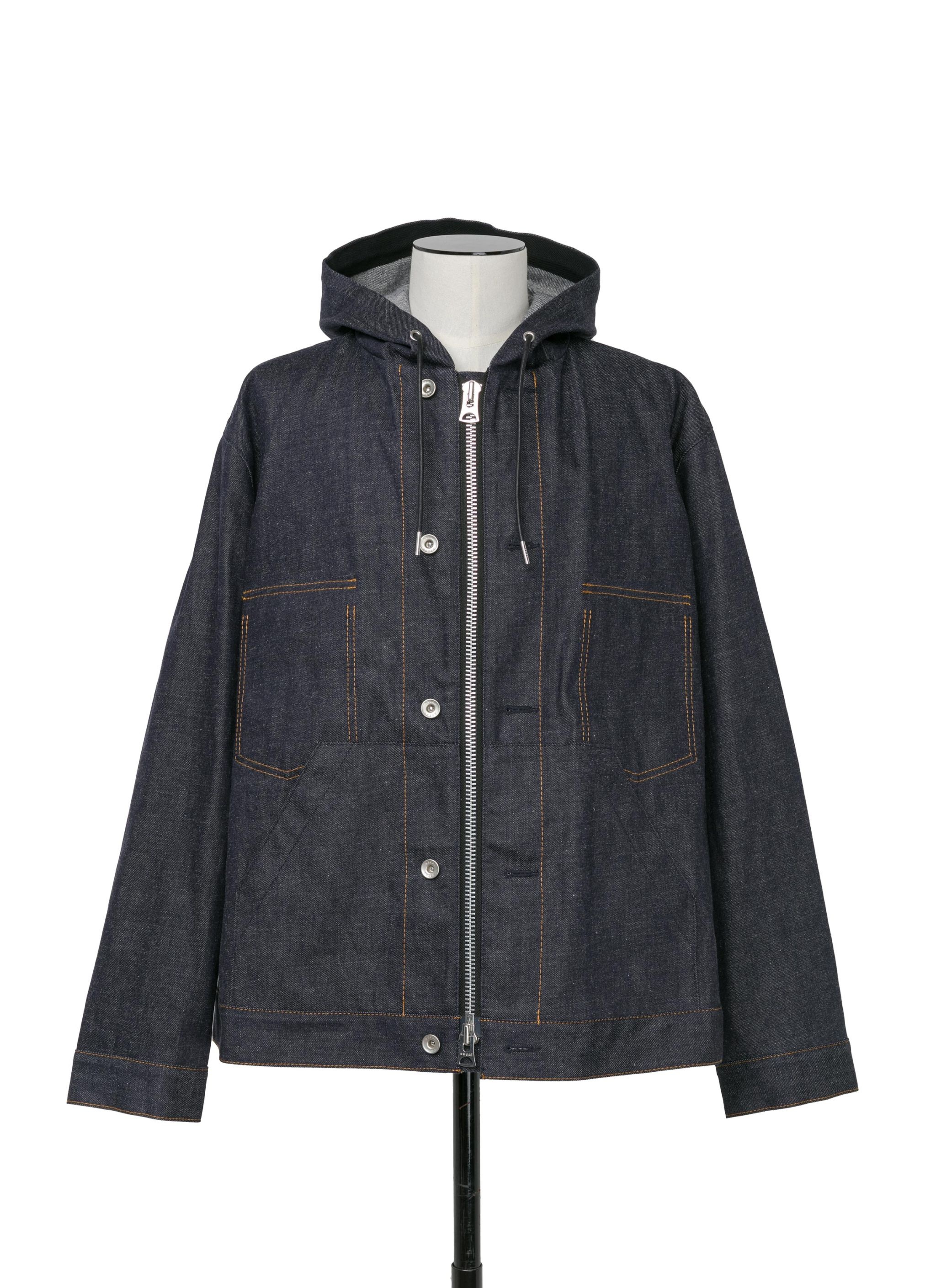 Denim Hoodie - 1