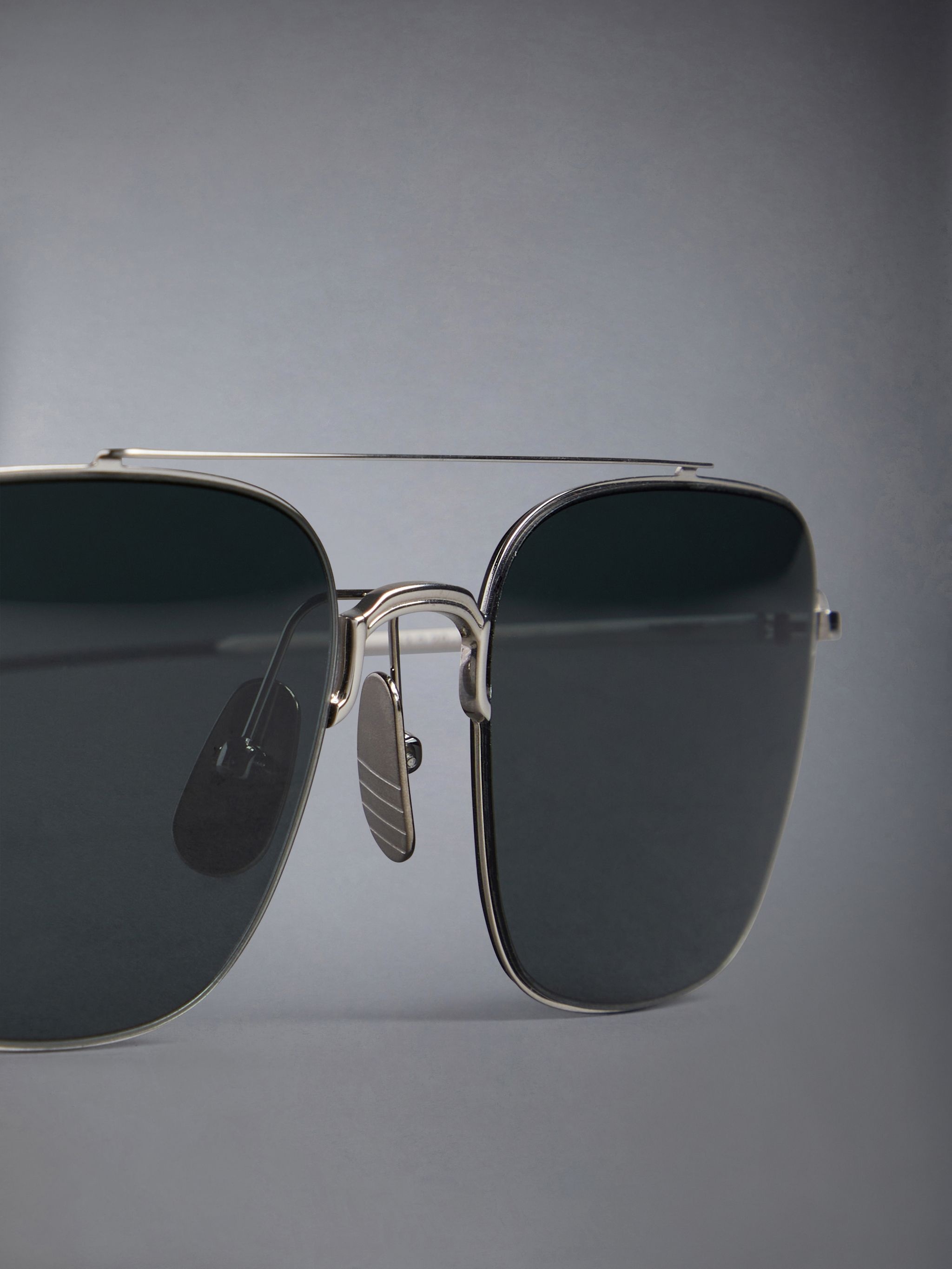 Titanium Aviator Sunglasses - 5