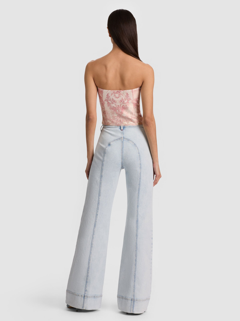 Alice + Olivia KELCEY STRAPLESS VEST outlook