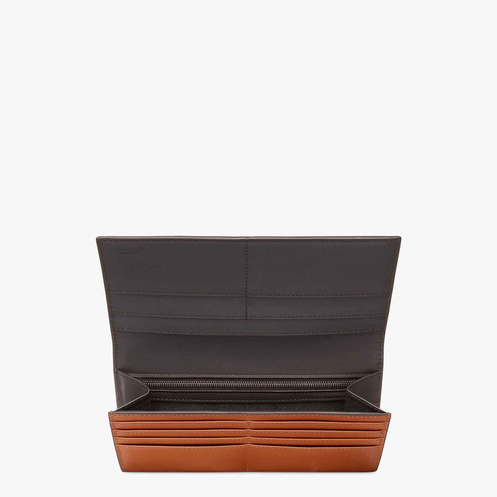 Brown leather wallet - 3