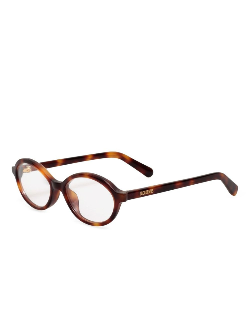 JACQUEMUS oval-frame glasses outlook
