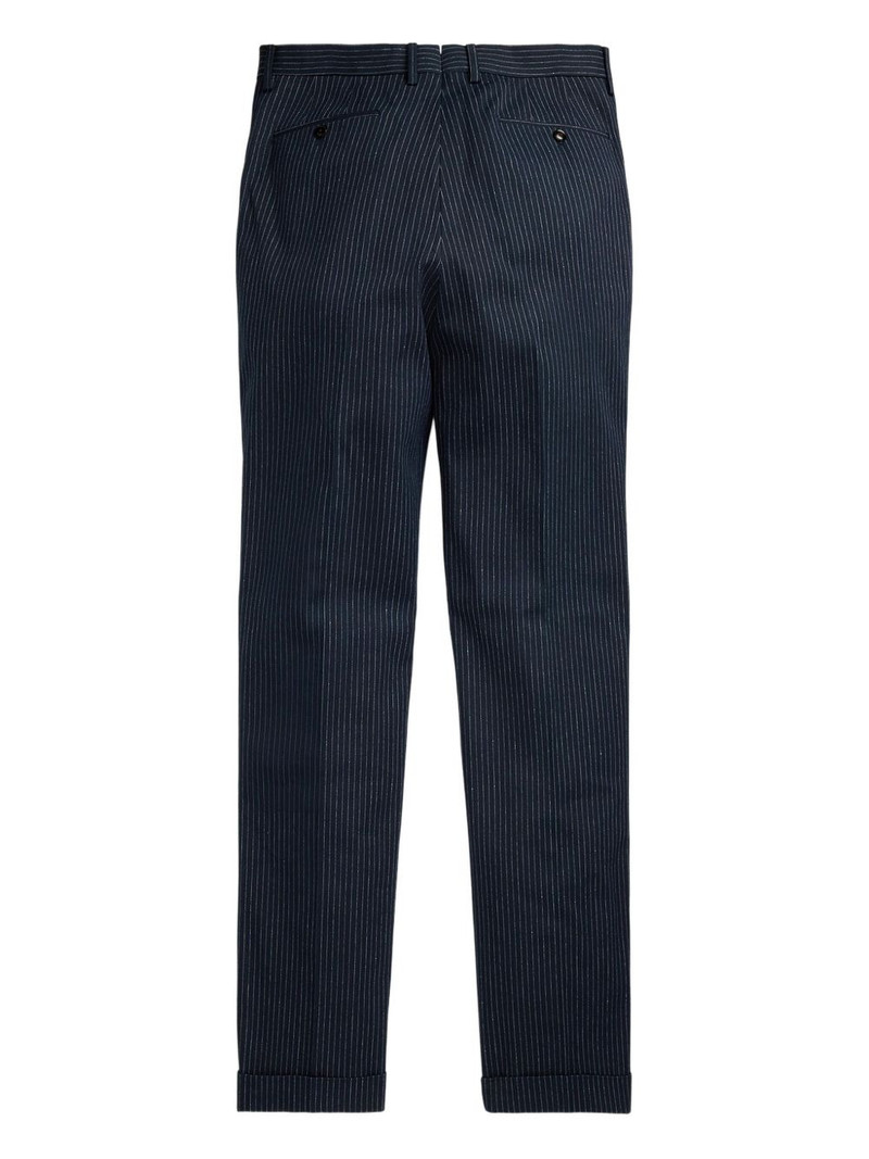 RRL by Ralph Lauren pinstriped tailored trousers outlook