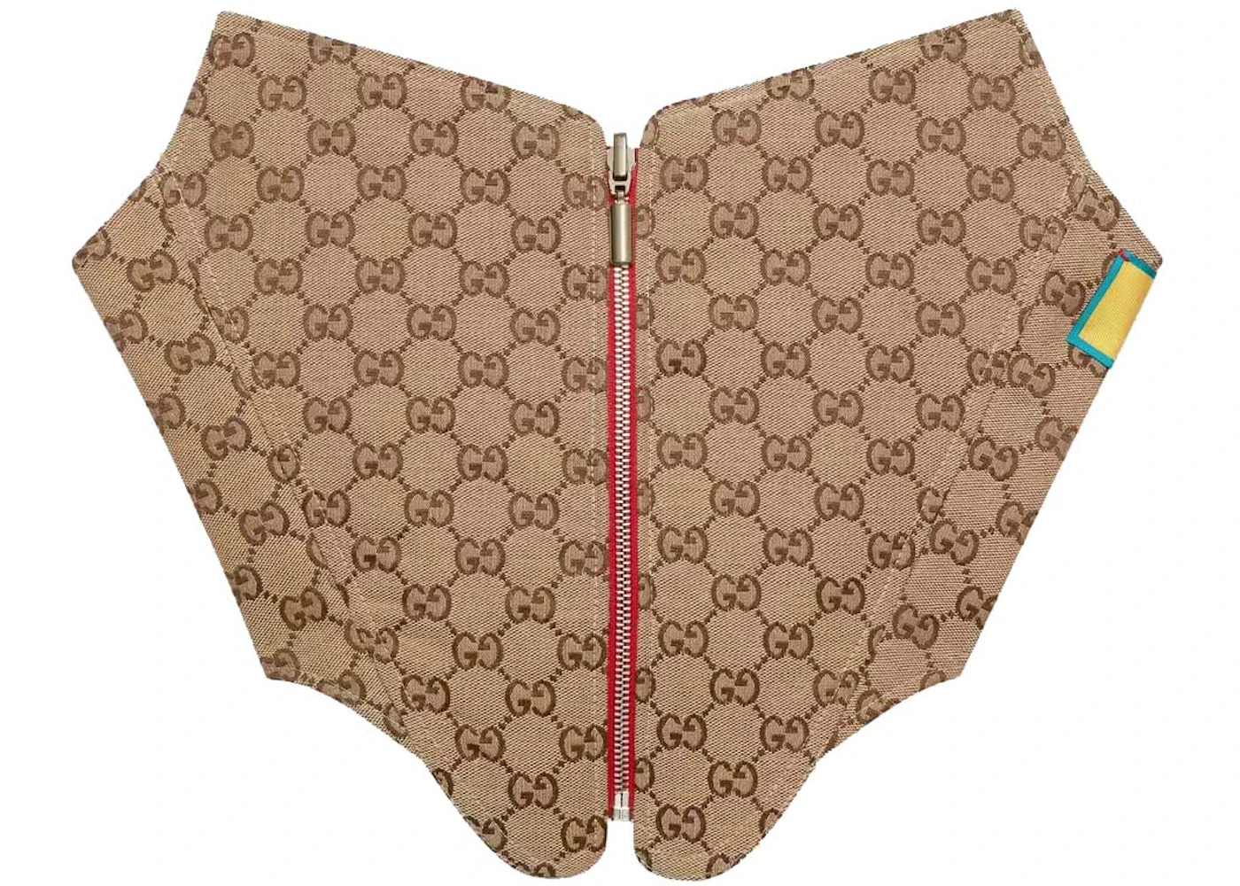 Gucci x adidas Reversible Cotton Corset Red/Beige/Ebony - 2