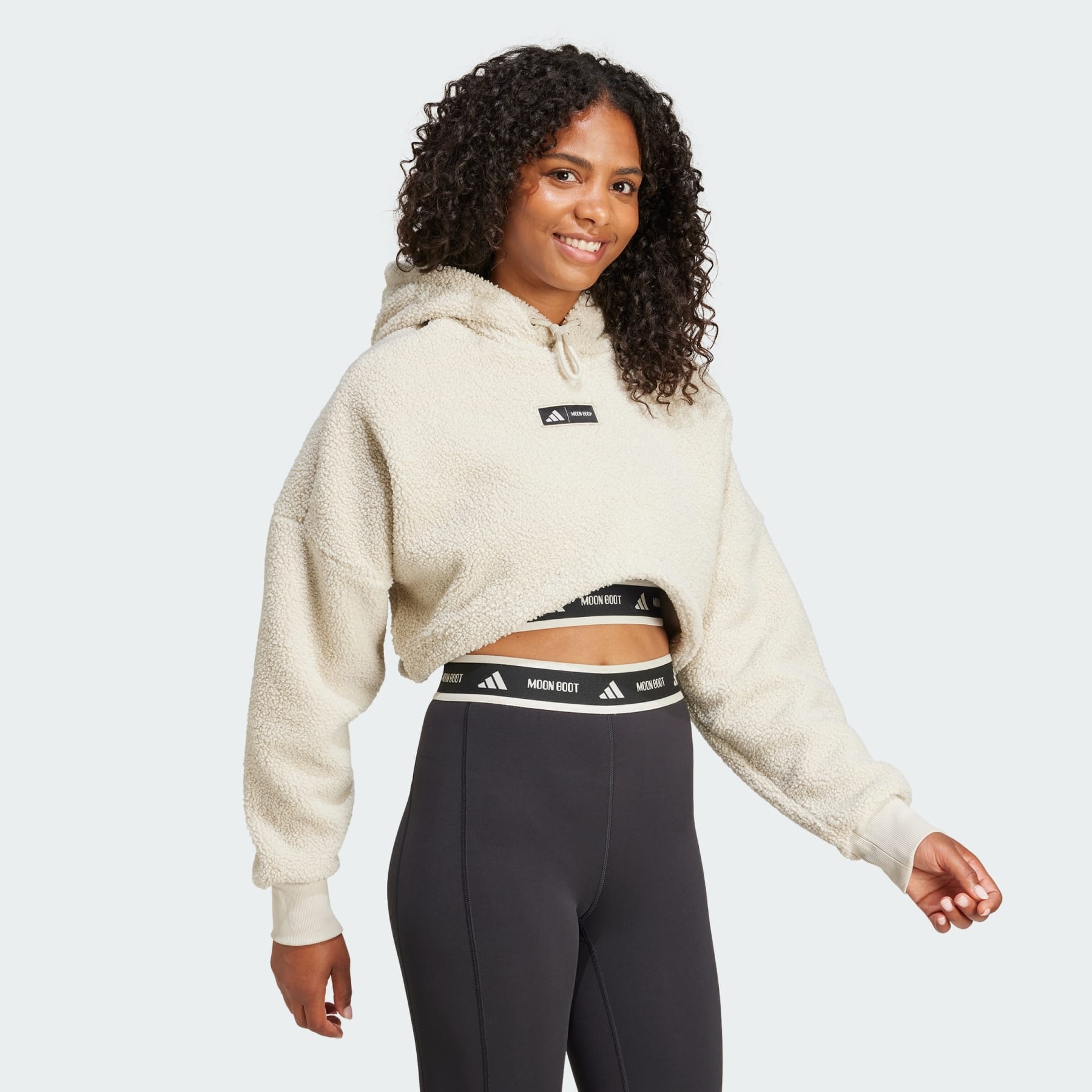 adidas x MOON BOOT Cropped Hoodie - 4