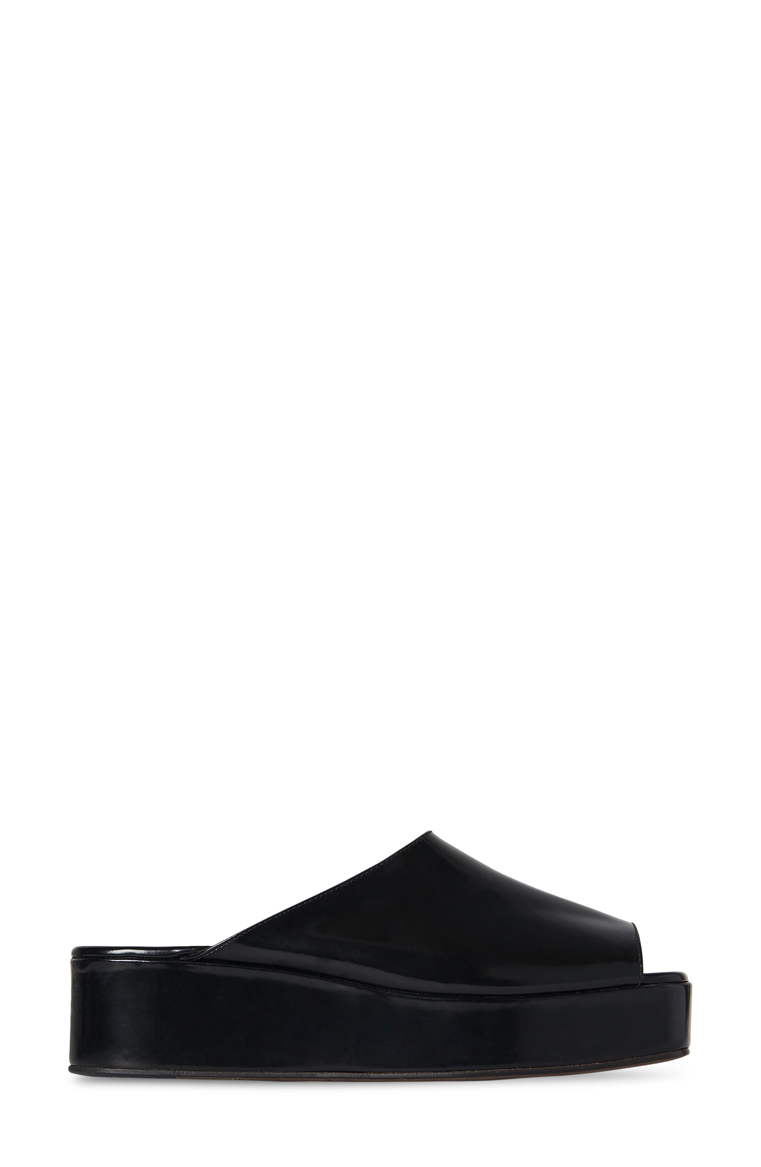 The Row Emi Flatform Slide Sandal in Black at Nordstrom - 2