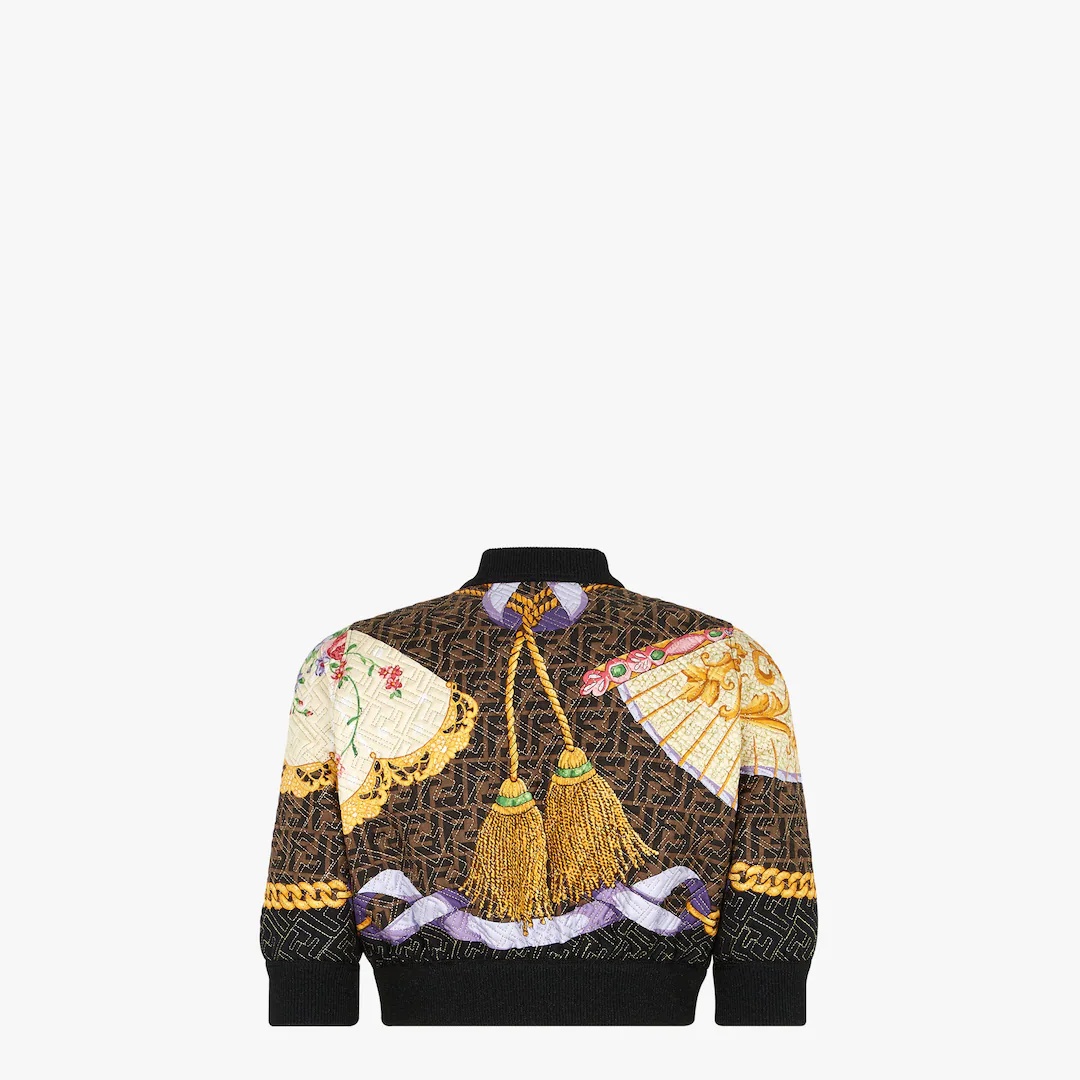 Fendace multicolor silk jacket - 2