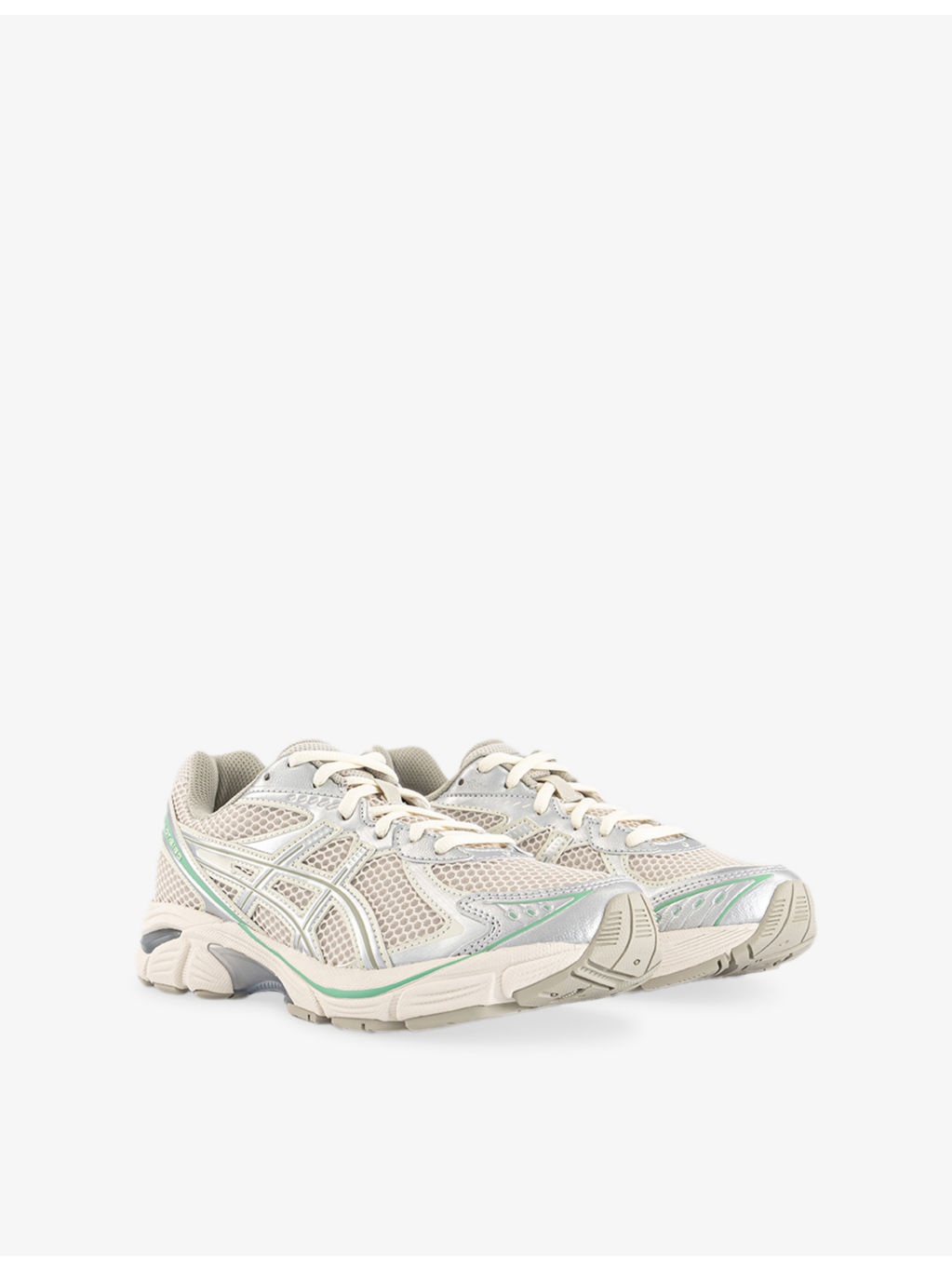 GT-2160 Mesh and Faux-Leather Low-Top Trainers - 3