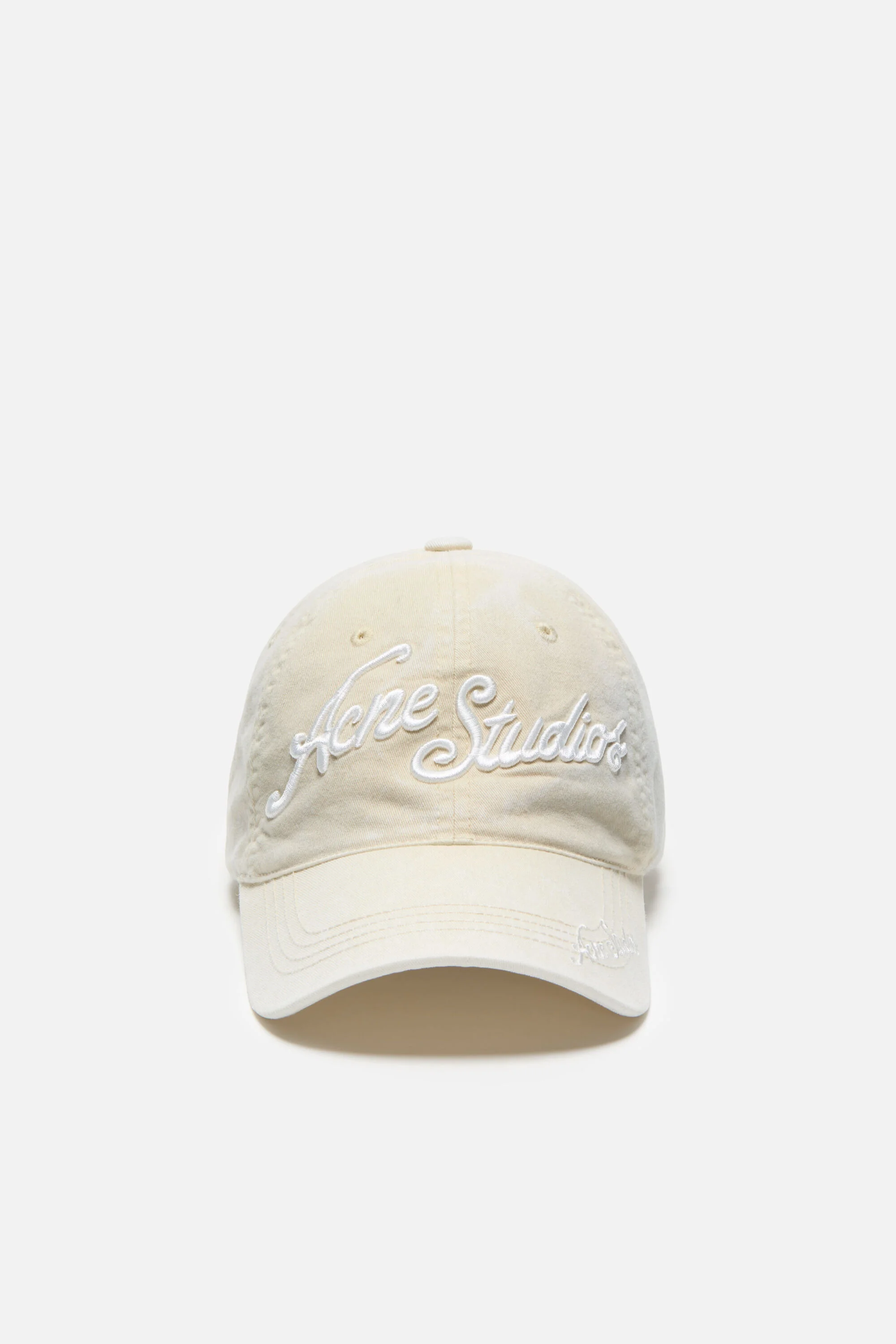 Embroidered logo cap - Oat beige - 1