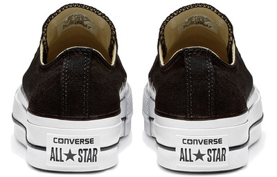 Converse (WMNS) Converse Chuck Taylor All Star Lift Ox 'Black White' 560250C outlook