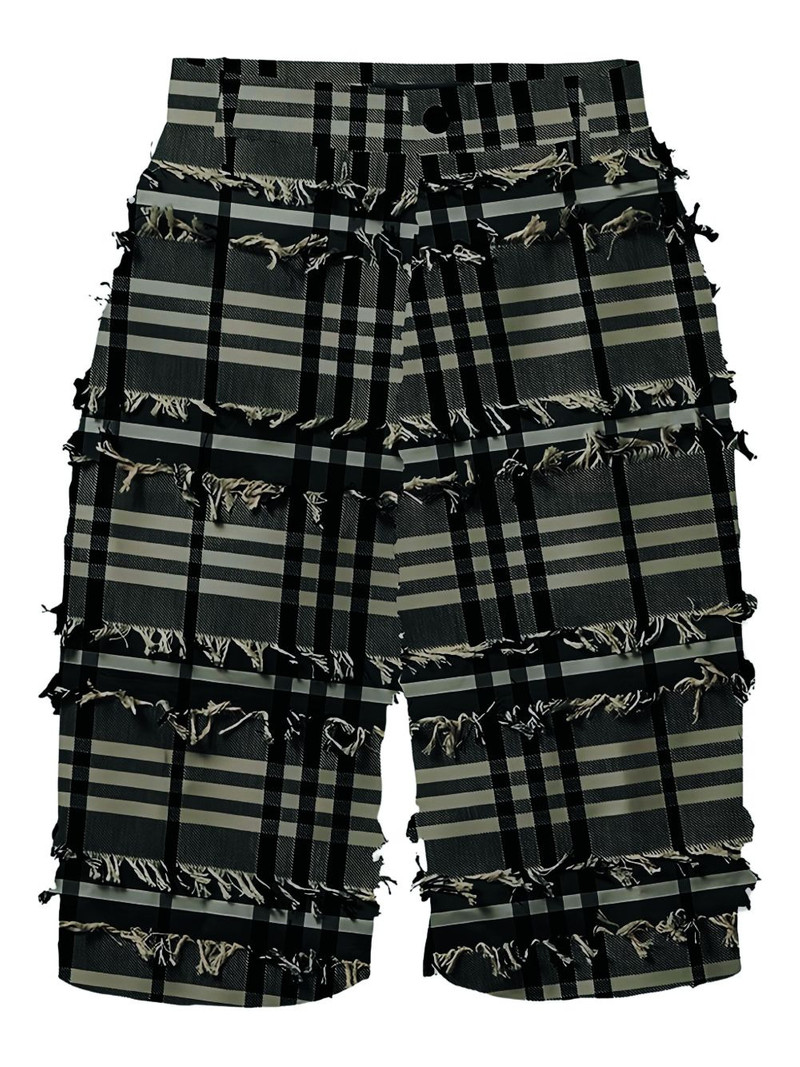Fast fringed shorts 1