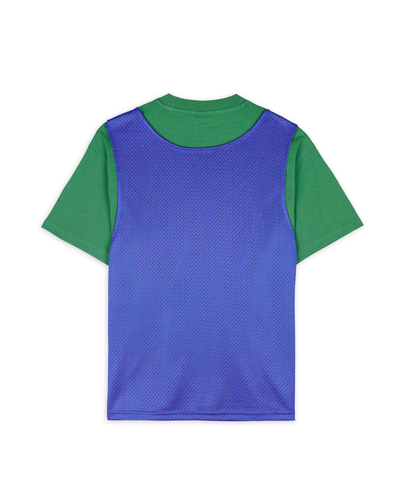 BRAIN DEAD Grafix Team Jersey - Green/Blue outlook