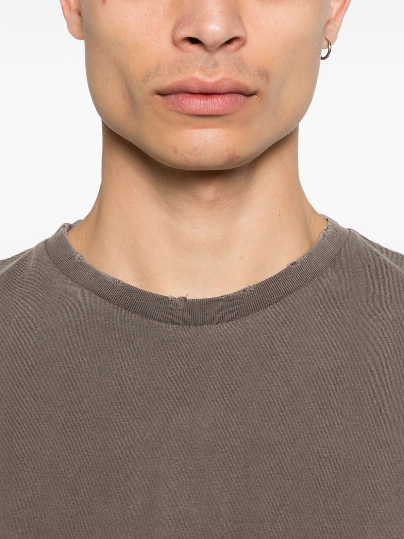 faded brown raw T-shirt 5