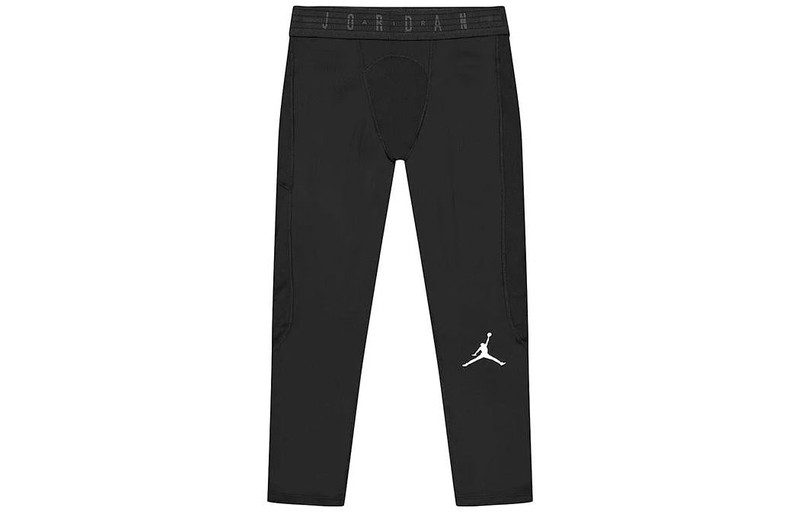 Jordan Men's Air Jordan Dri-FIT Moisture Conduction Quick Dry Elastic Tight Gym Pants/Trousers/Joggers Blac outlook