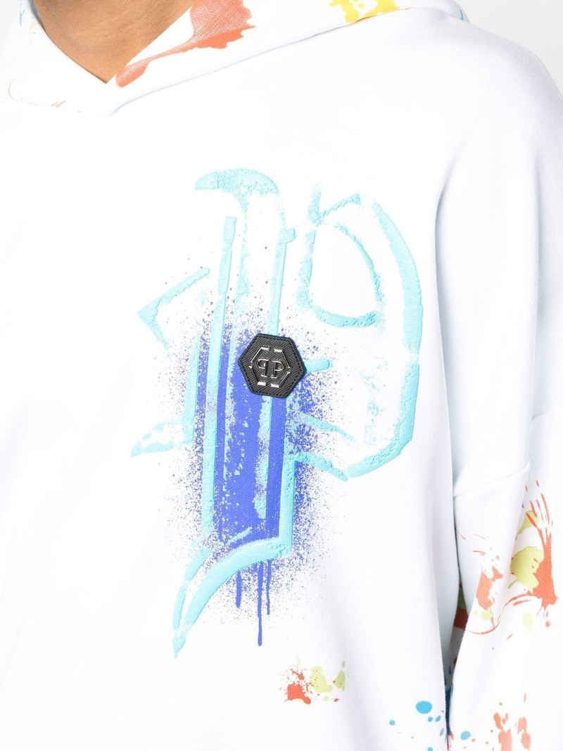 Dripping Skull hoodie 5