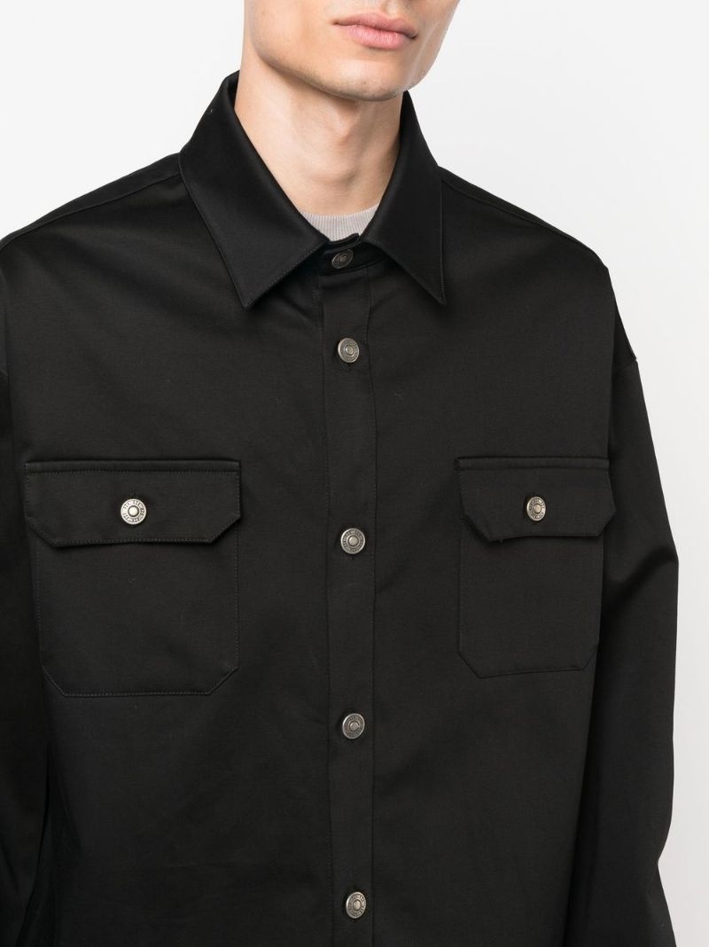 button-down fitted shirt - 5