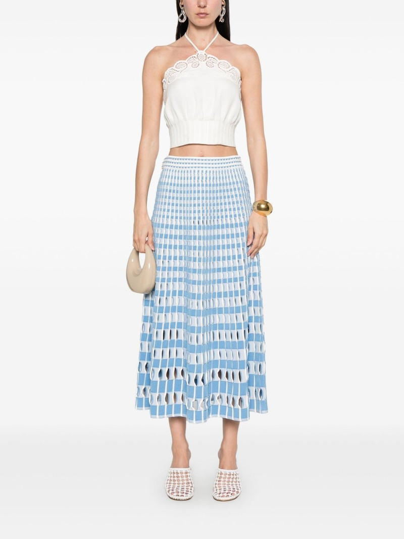 SIMKHAI Larken midi skirt outlook