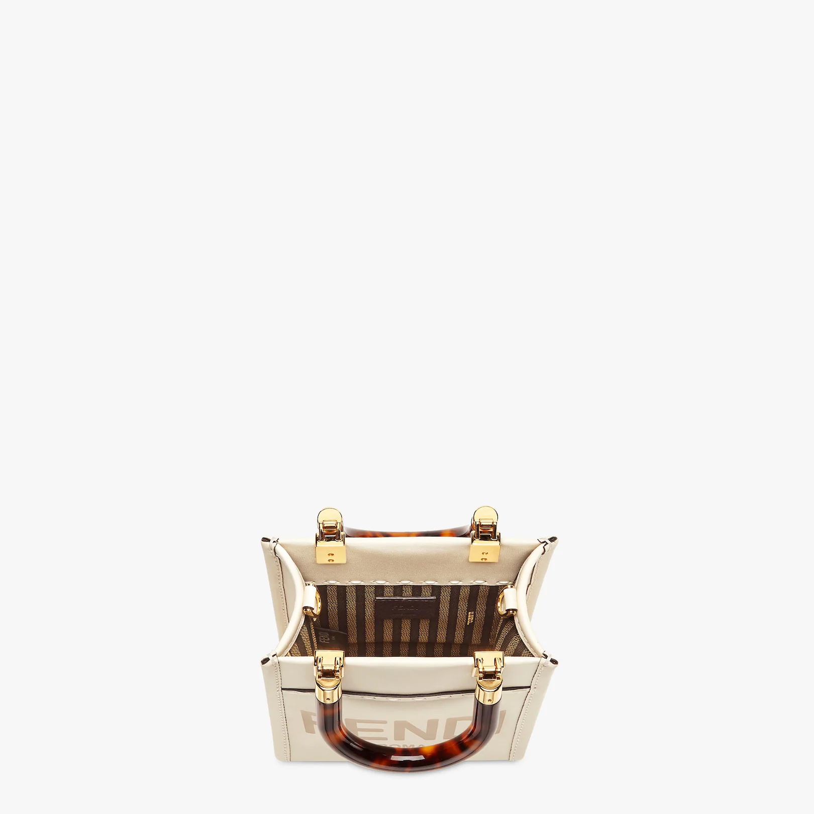 White leather mini-bag - 4