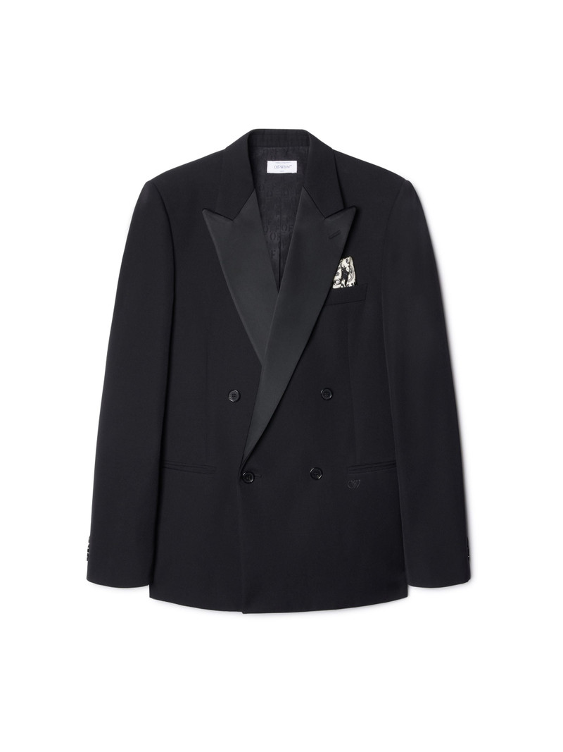 Tattoo Smoking Double-breasted Jacket 1