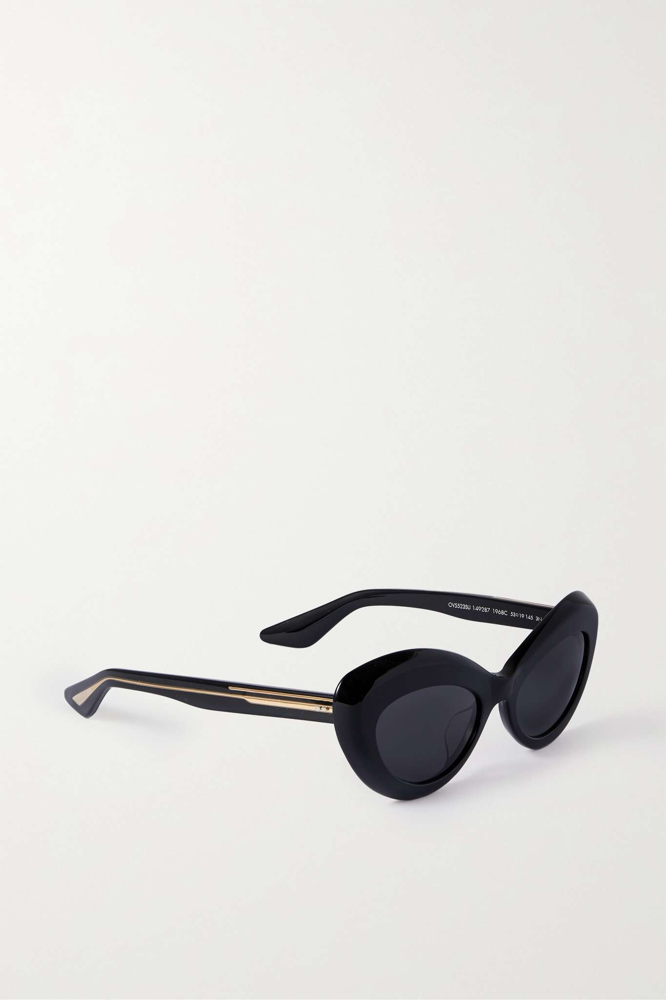 + Khaite 1968C oval-frame acetate sunglasses - 3