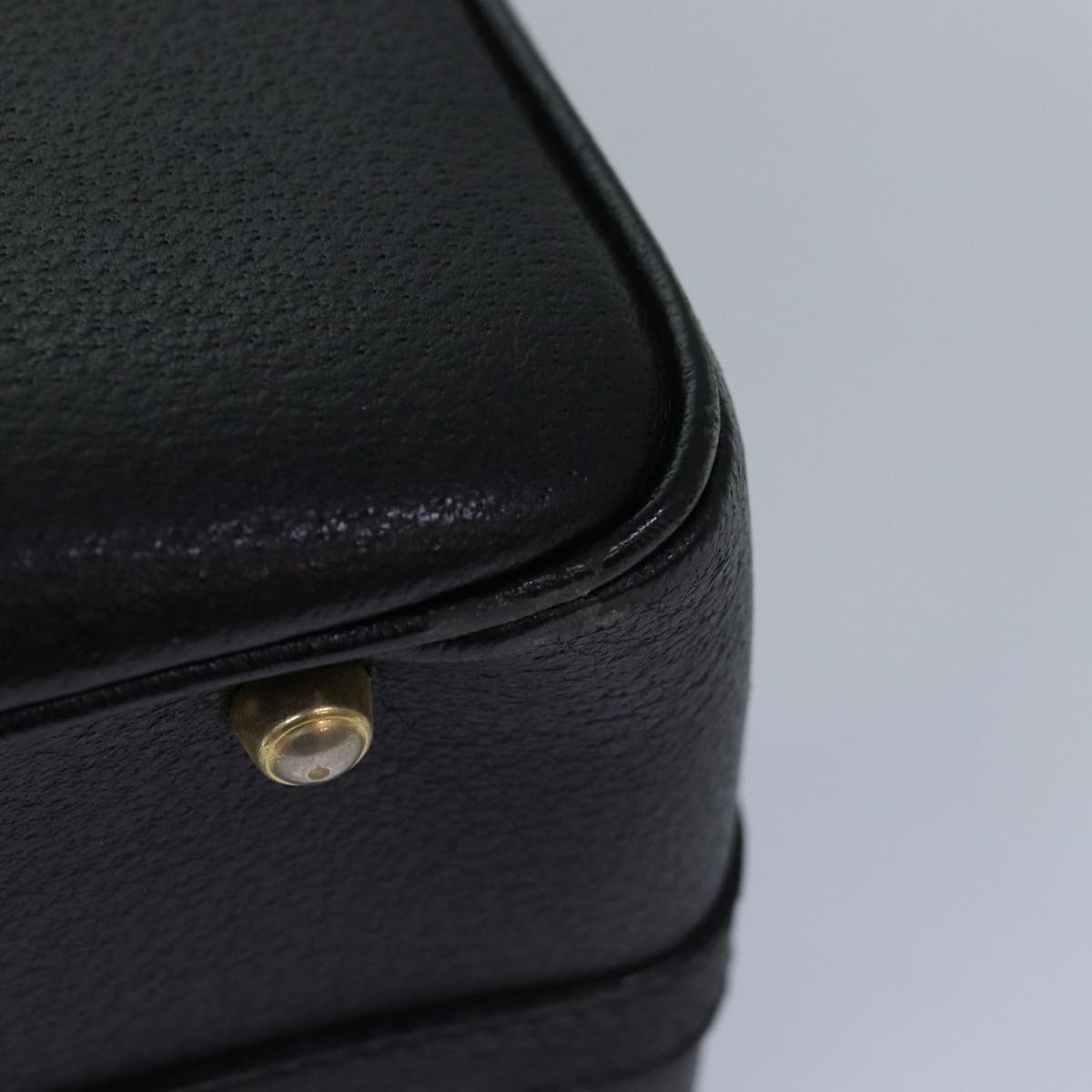 GUCCI Bamboo Vanity Hand Bag Leather Black 013 2122 013 2122 - 8