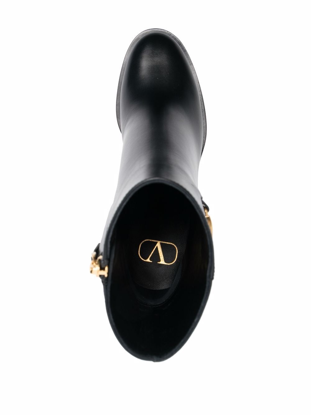Vlogo plaque ankle boots - 4