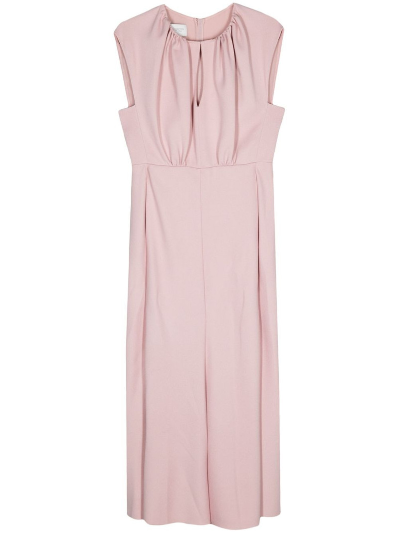 keyhole-neck gown 1