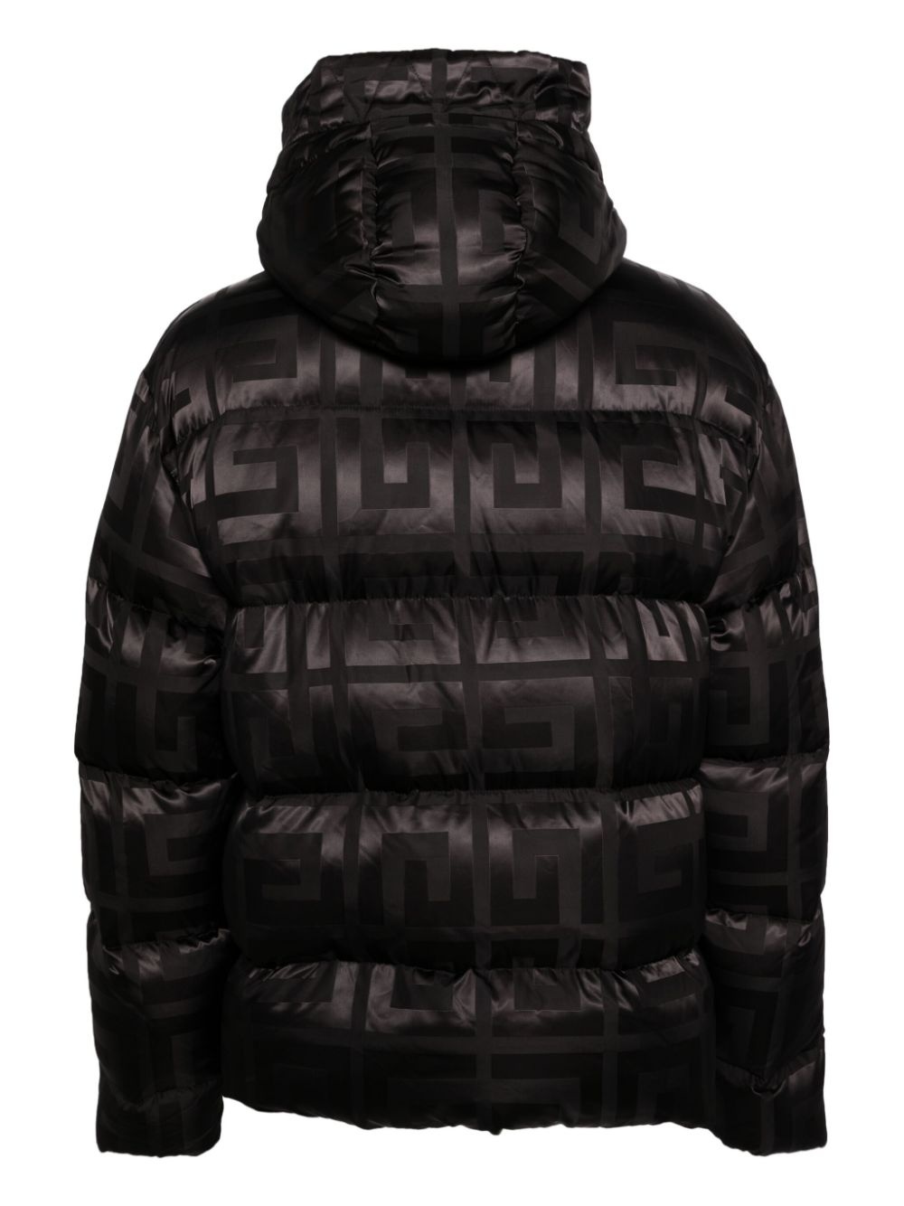 logo-print puffer jacket - 2