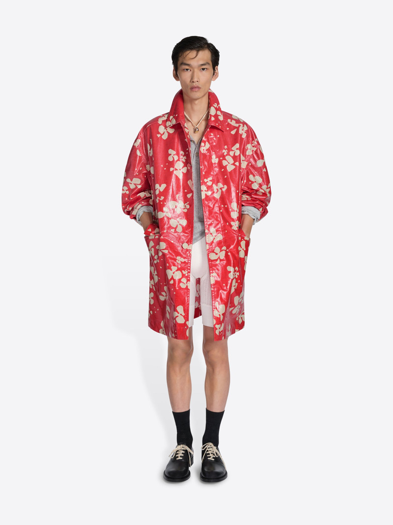 Dries Van Noten COATED PRINTED COAT outlook