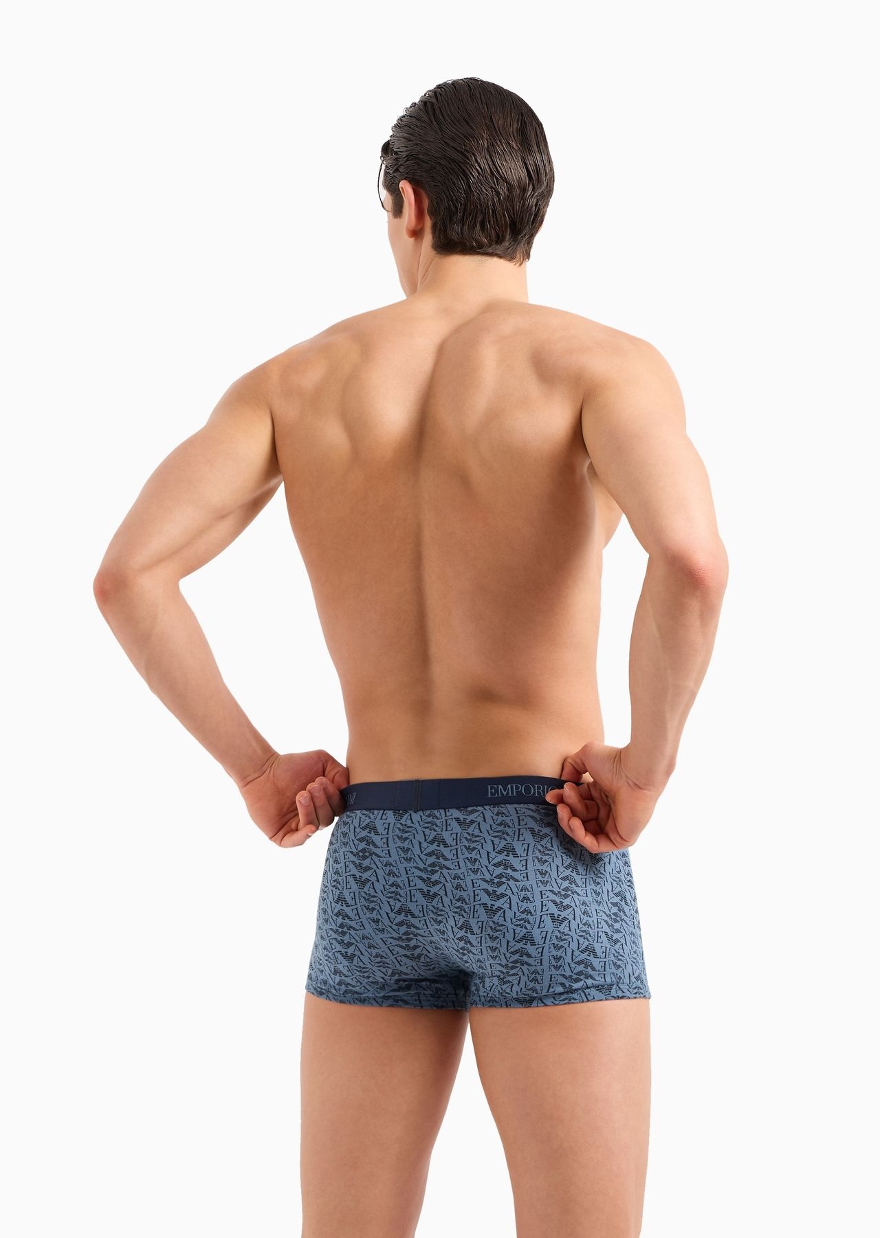 Three-pack of pure cotton boxer briefs - 3