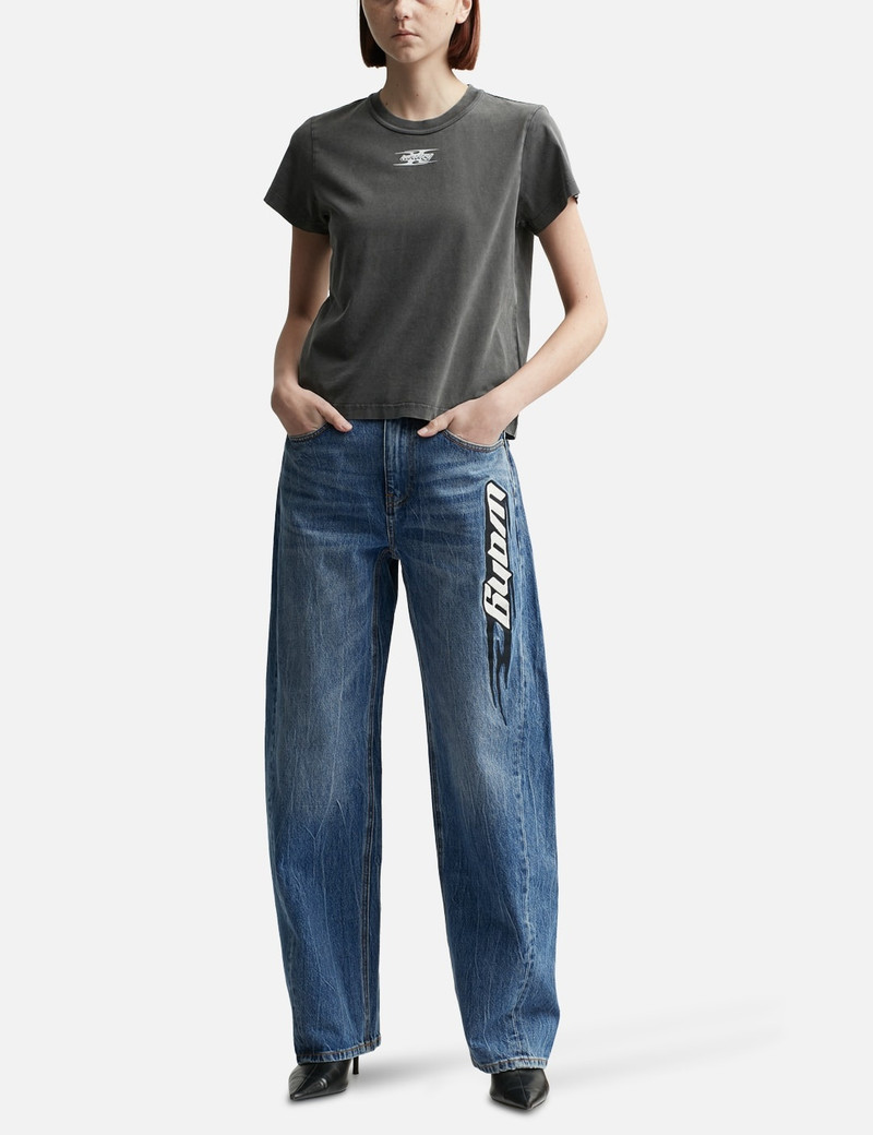 alexanderwang.t BLADE LOGO-EMBOSSED T-SHIRT outlook