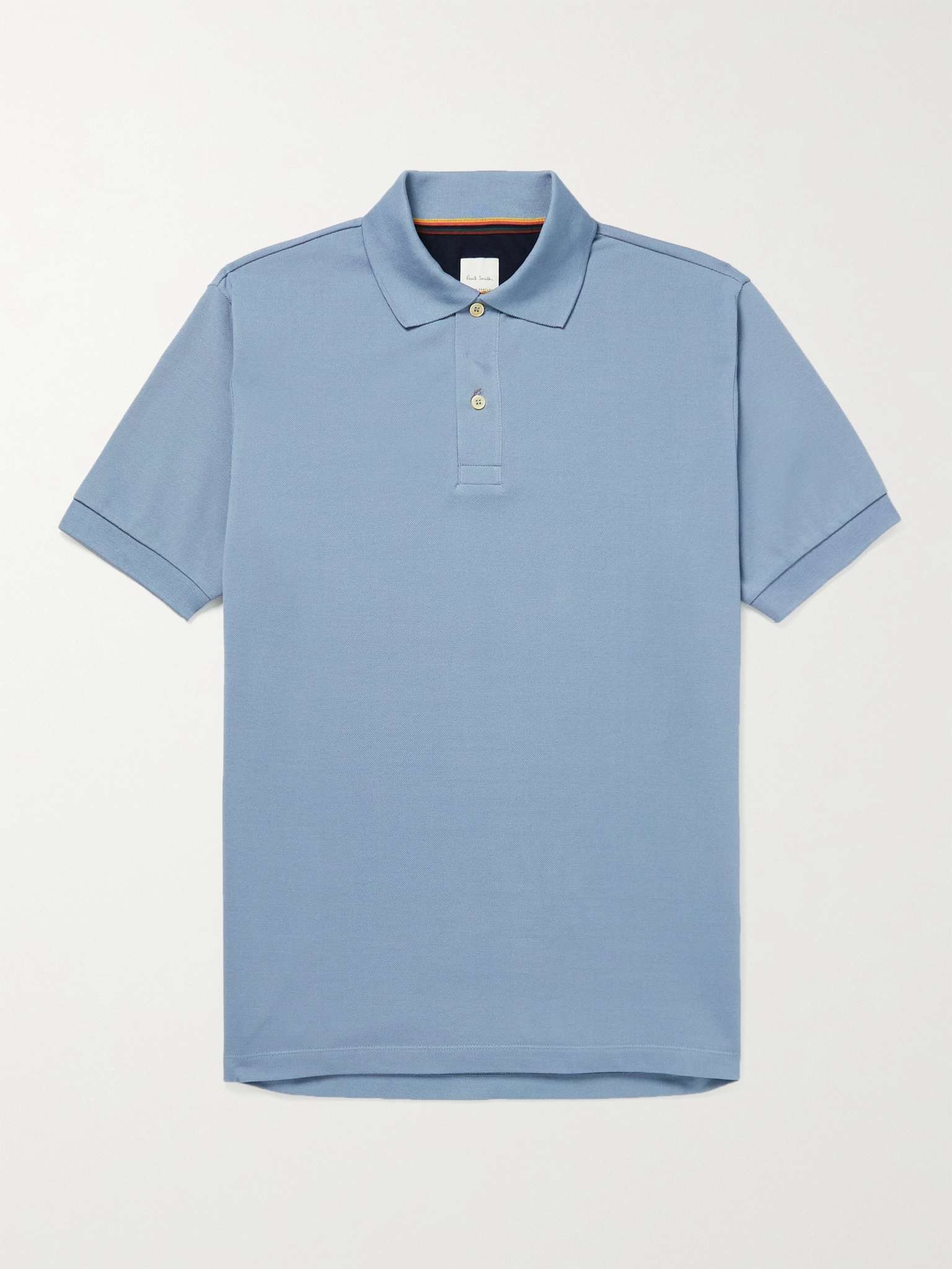 Slim-Fit Cotton-Piqué Polo Shirt - 1