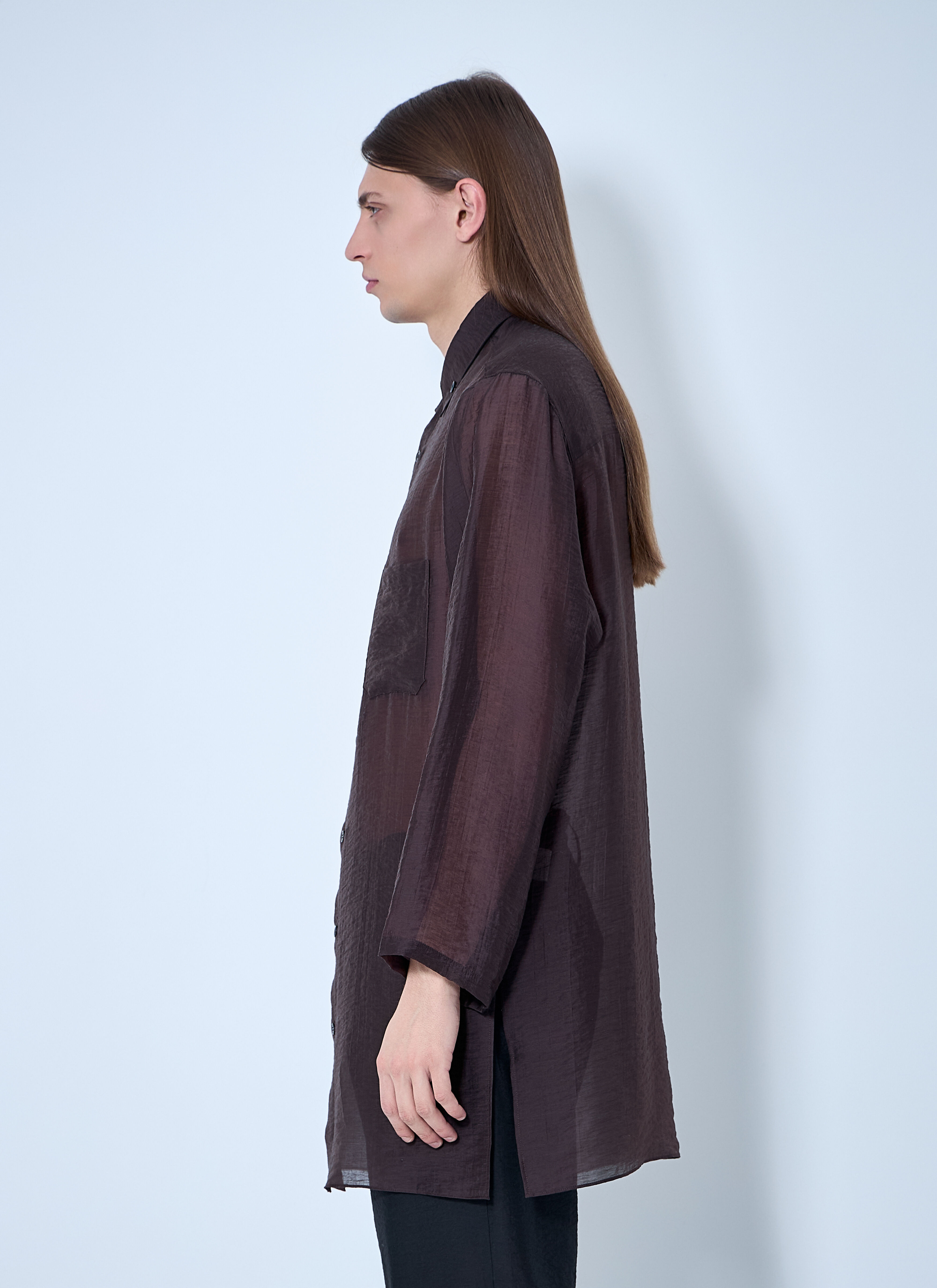 Lightweight Button-Down Shirt - 3