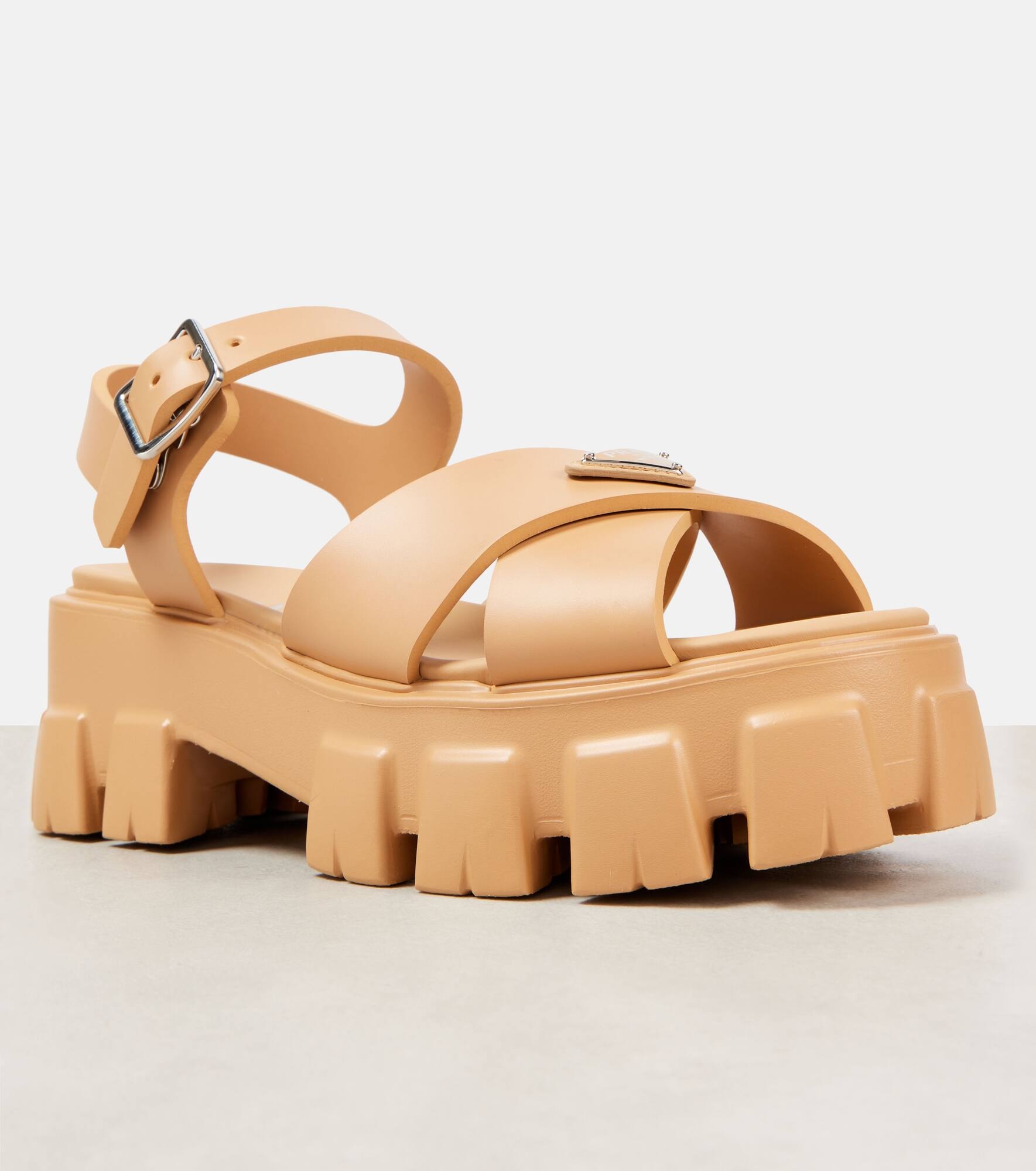 Monolith platform sandals - 5