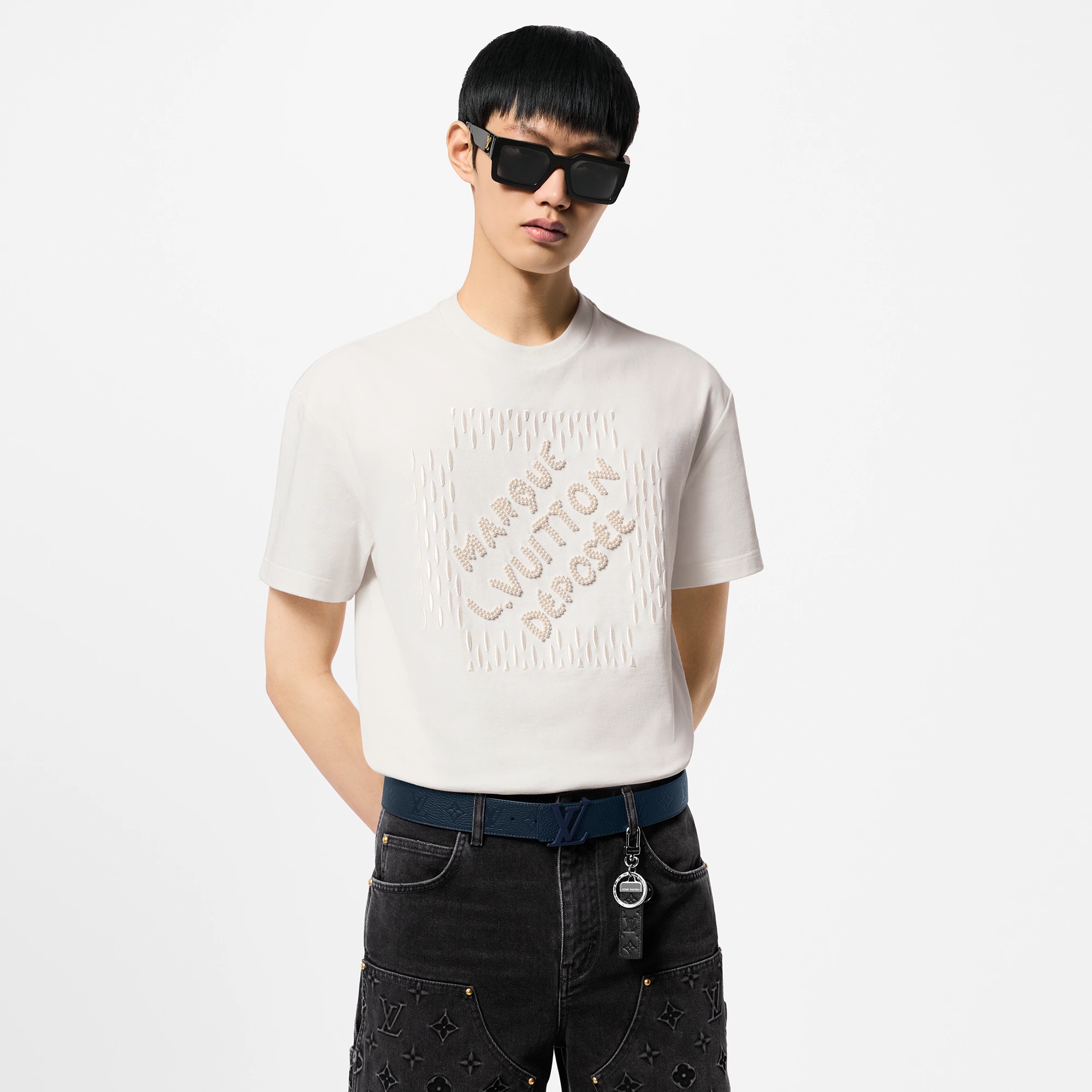 Embroidered Signature Cotton T-Shirt - 2