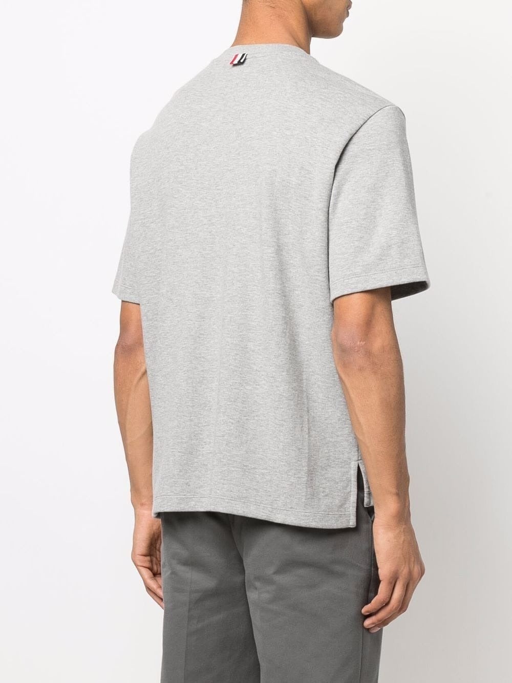 Oversized Short Sleeve Pocket Tee - 4