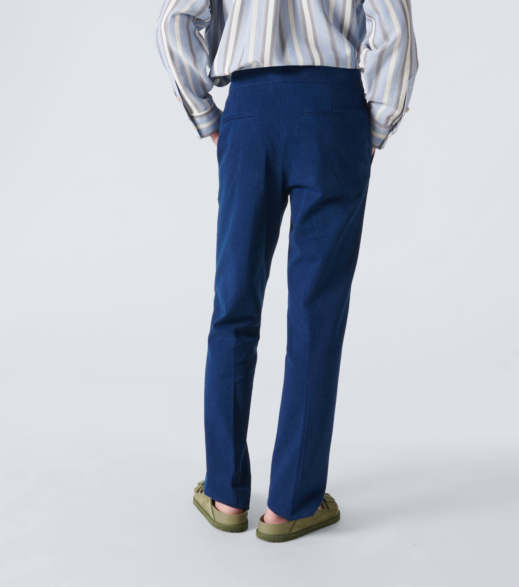 Cotton slim pants - 4