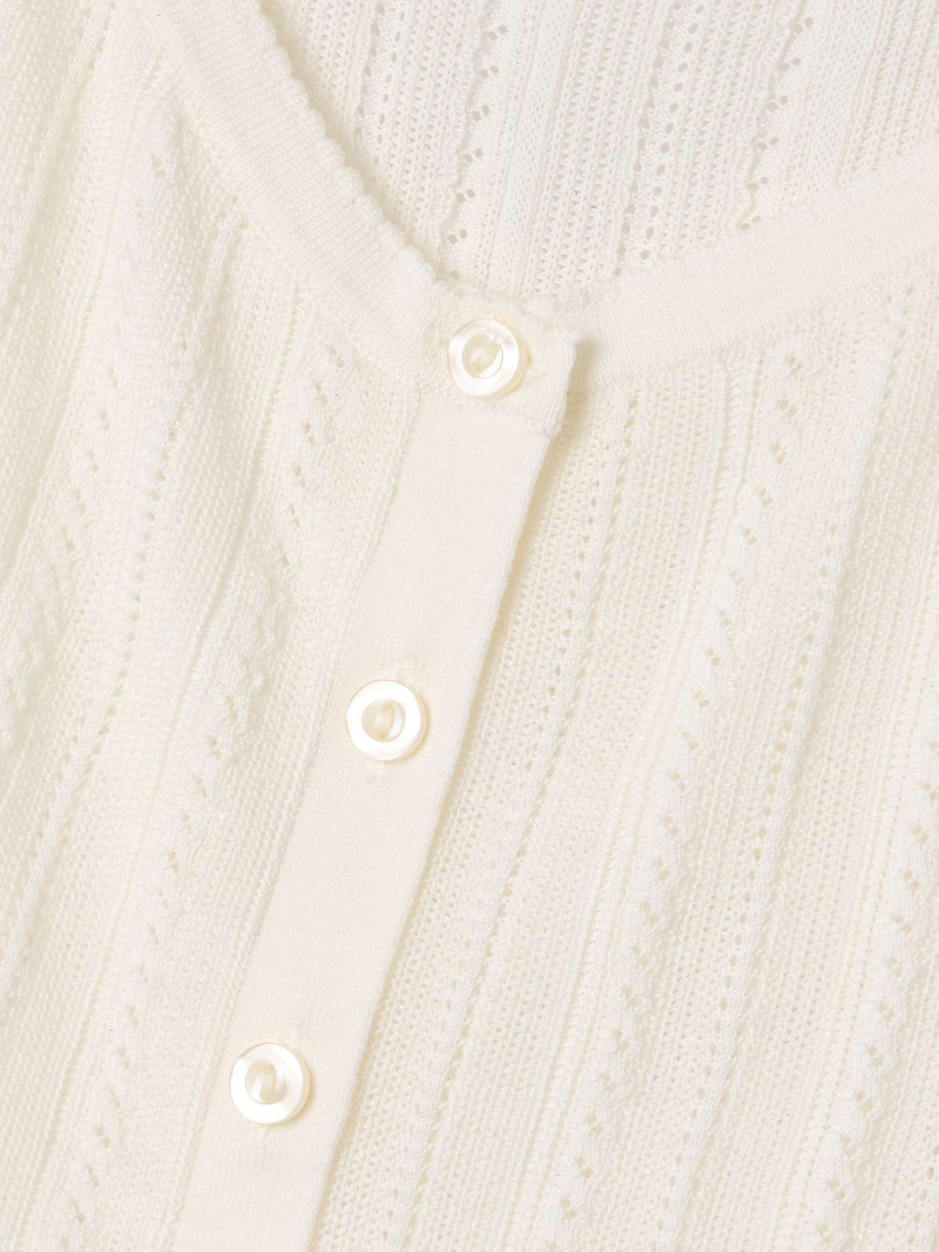 Callie pointelle-knit silk and cotton-blend tank - 5