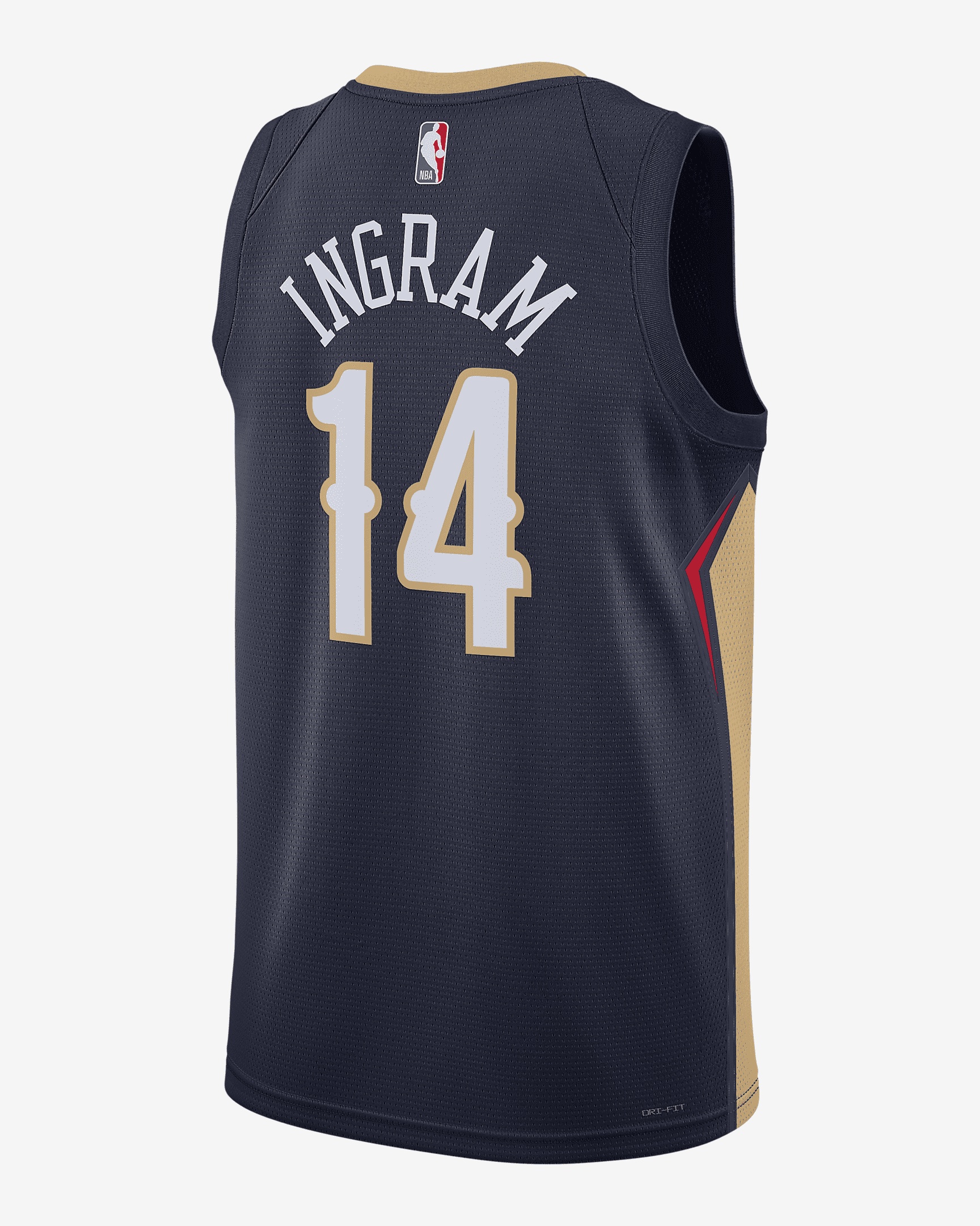 New Orleans Pelicans Icon Edition 2022/23 Nike Men's Dri-FIT NBA Swingman Jersey - 2
